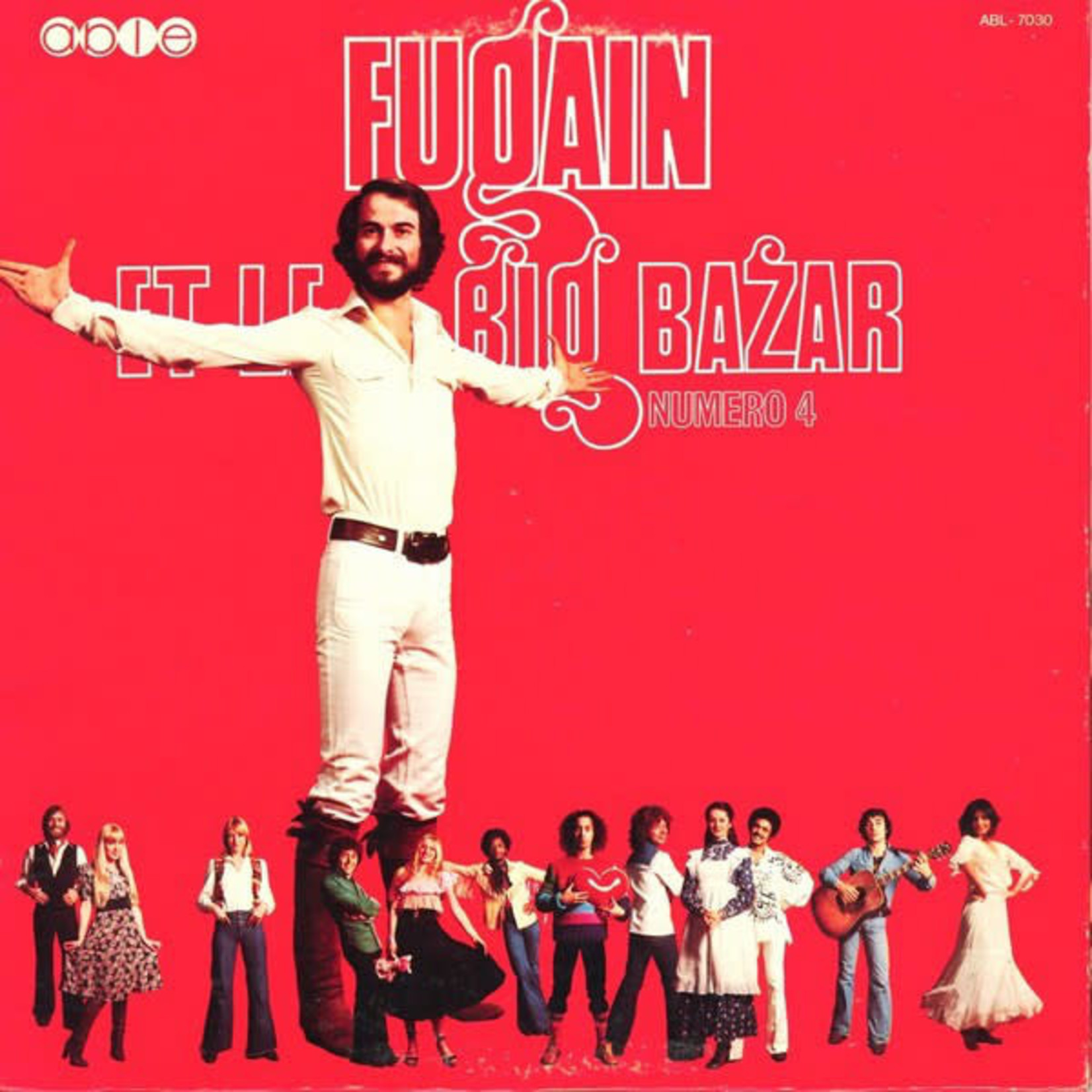 Michel Fugain Michel Fugain Et Le Big Bazar – Numero 4 (VG, 1976, LP, Gatefold, Able – ABL-7030)