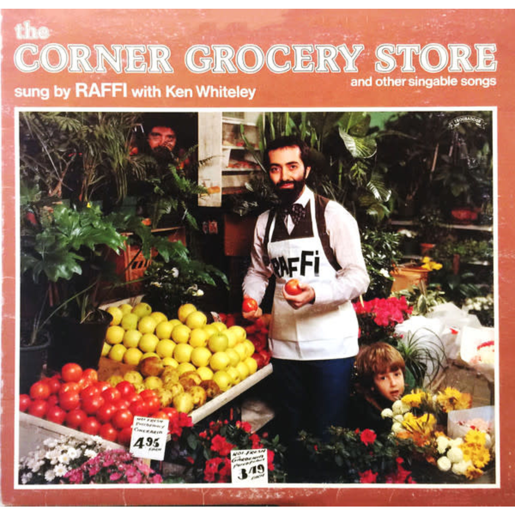 Raffi Raffi With Ken Whiteley - The Corner Grocery Store (And Other Singable Songs) SIGNED (VG)
