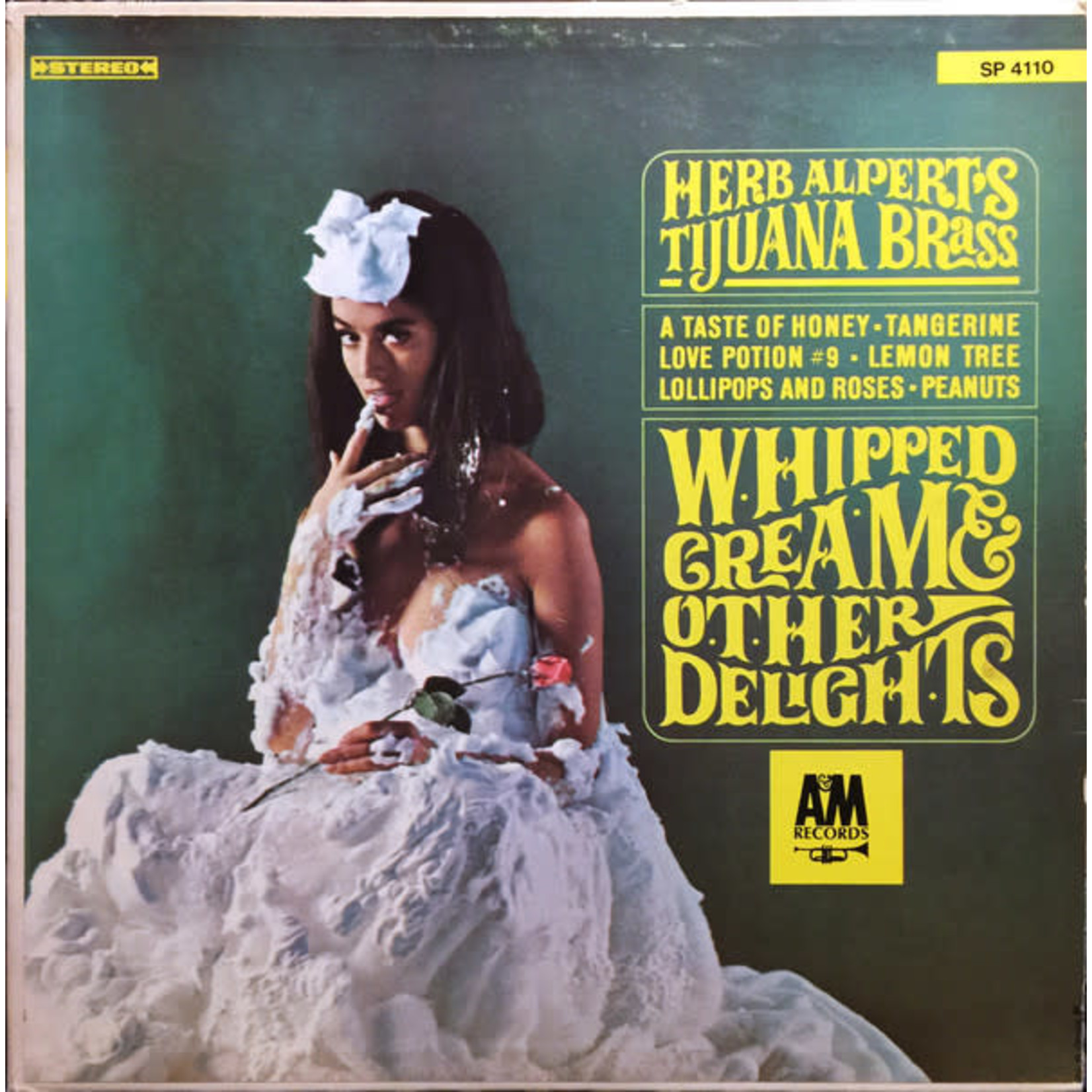 Herb Alpert Herb Alpert's Tijuana Brass – Whipped Cream & Other Delights (VG, 1965, LP, A&M Records – SP 4110)