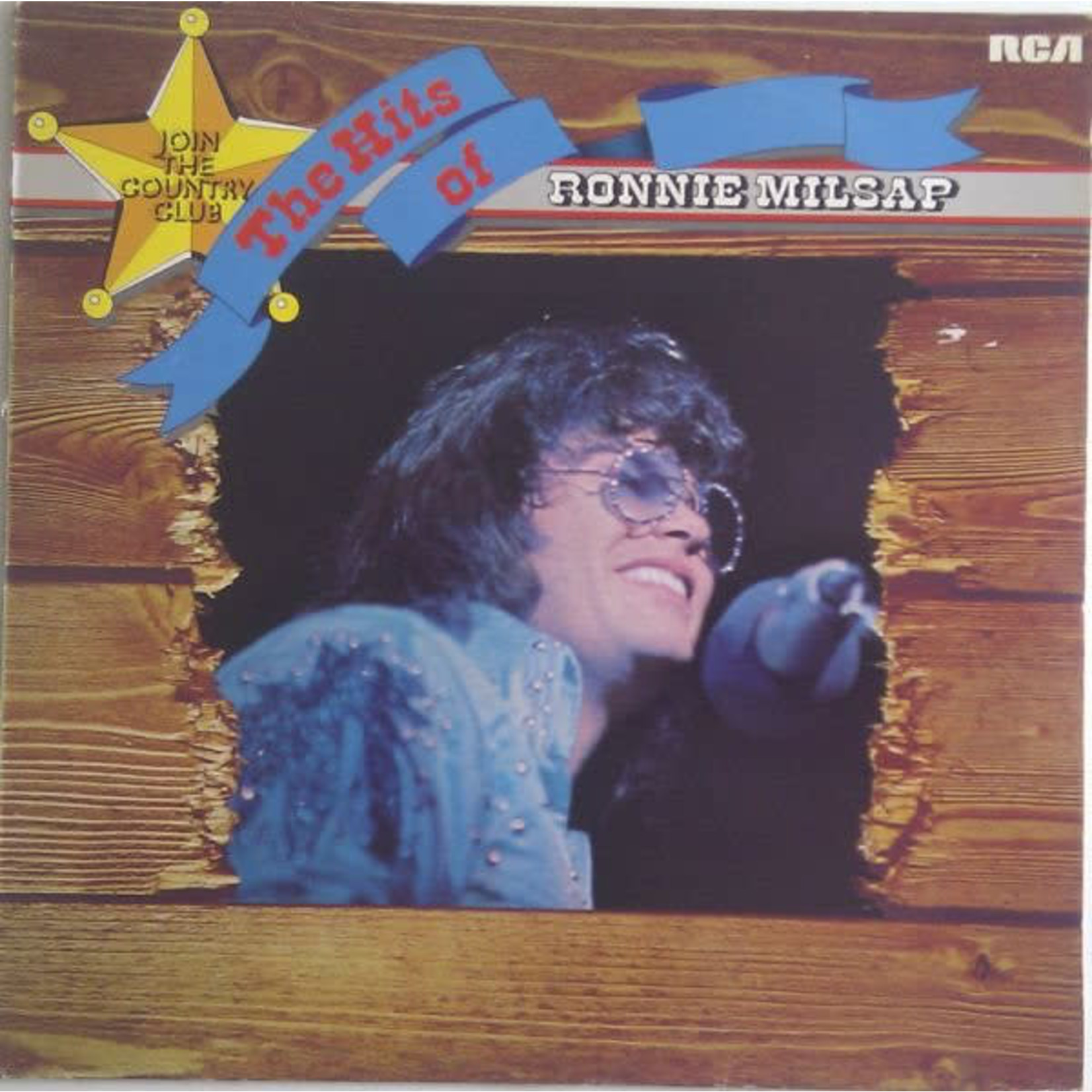 Ronnie Milsap Ronnie Milsap – Country Club - The Hits Of Ronnie Milsap (VG, 1978, LP, RCA – KEL1-8096)