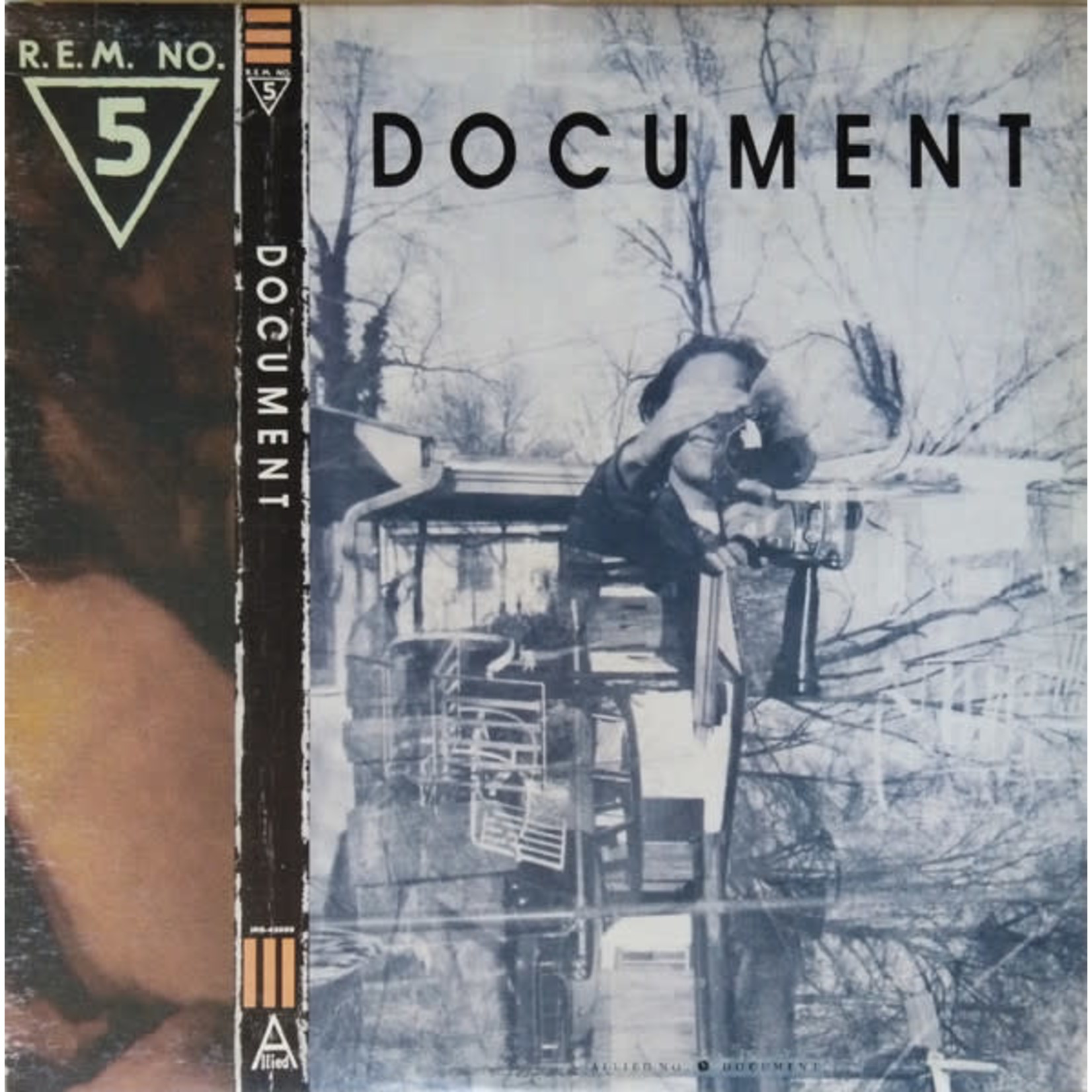 R.E.M. R.E.M. - Document (LP, IRS-42059, VG)