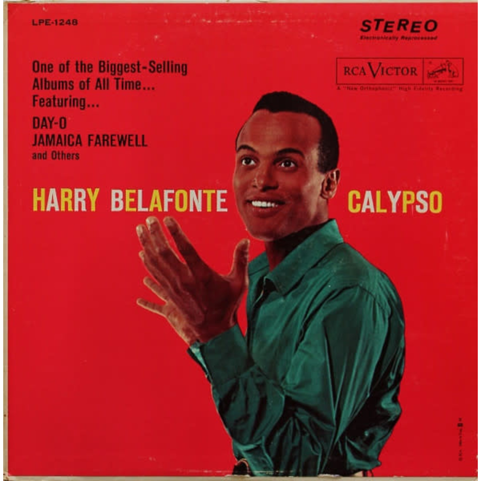 Harry Belafonte Harry Belafonte ‎– Calypso (G, 1956, LP, RCA Victor – LPM-1248)