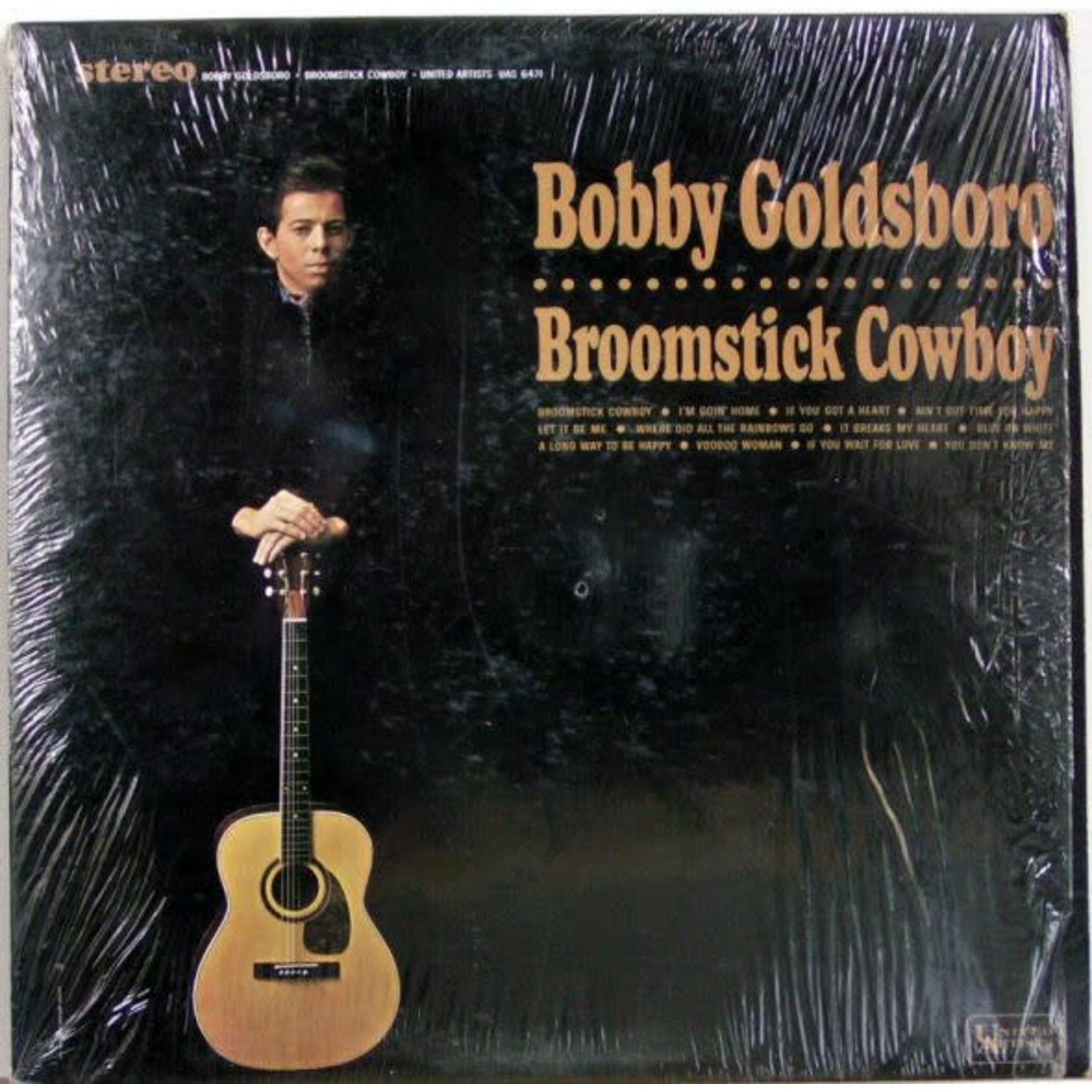 Bobby Goldsboro Bobby Goldsboro – Broomstick Cowboy (VG, 1965, LP, United Artists Records – UAS 6471)