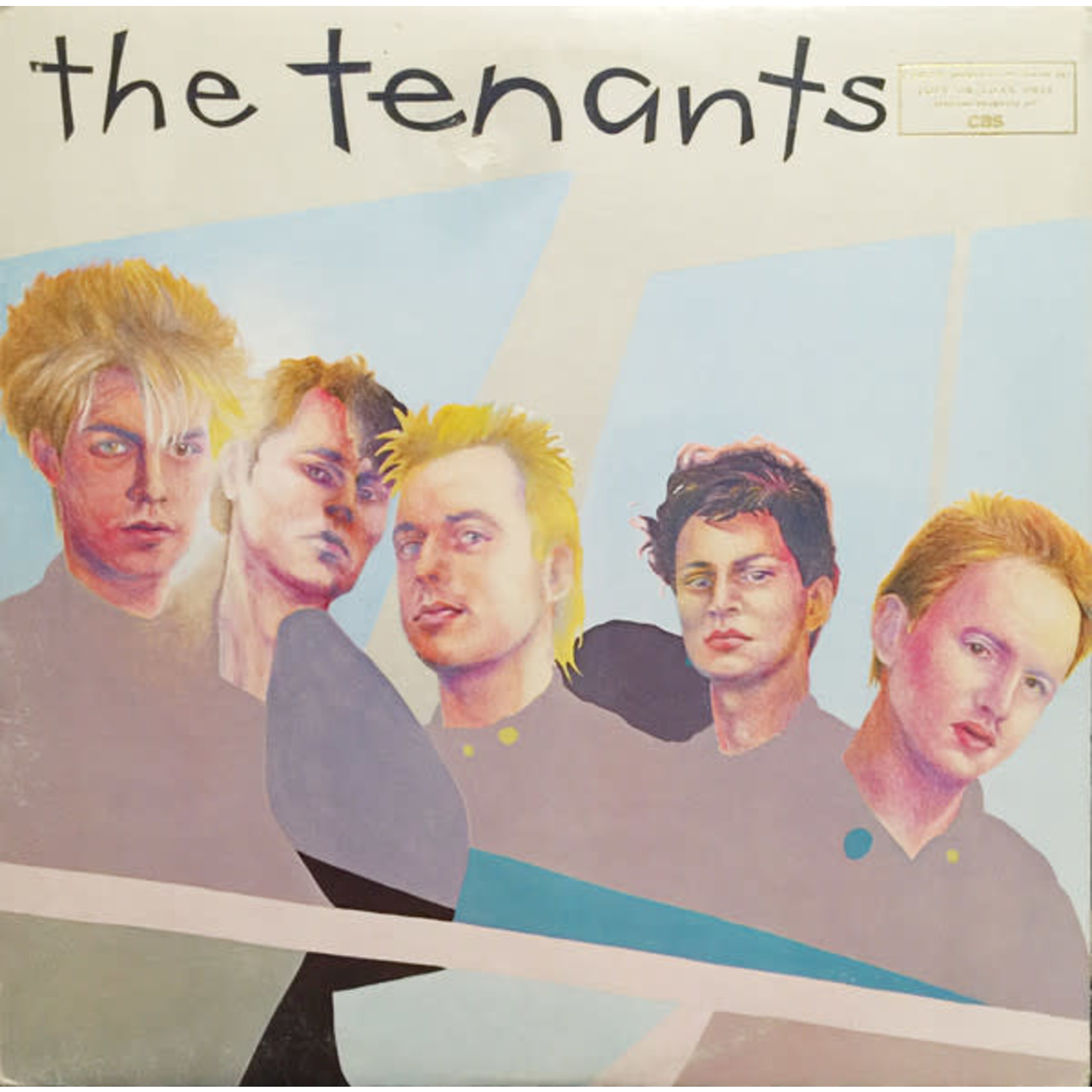 The Tenants – The Tenants (VG, 1983, LP, Epic – NPEC-80076, Canada)