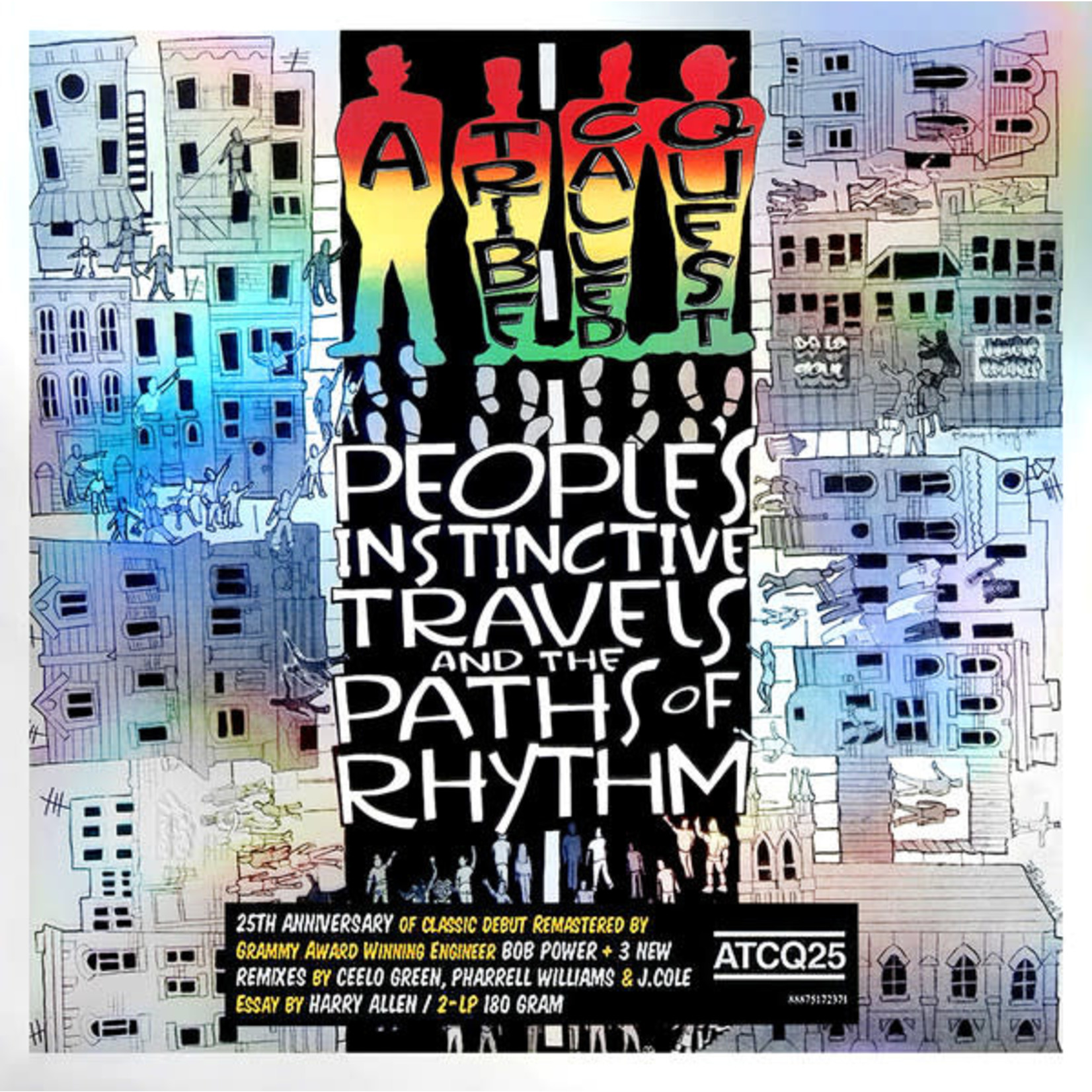 A Tribe Called Quest – People's Instinctive Travels And The Paths Of Rhythm (2LP,  25th Anniversary, New)