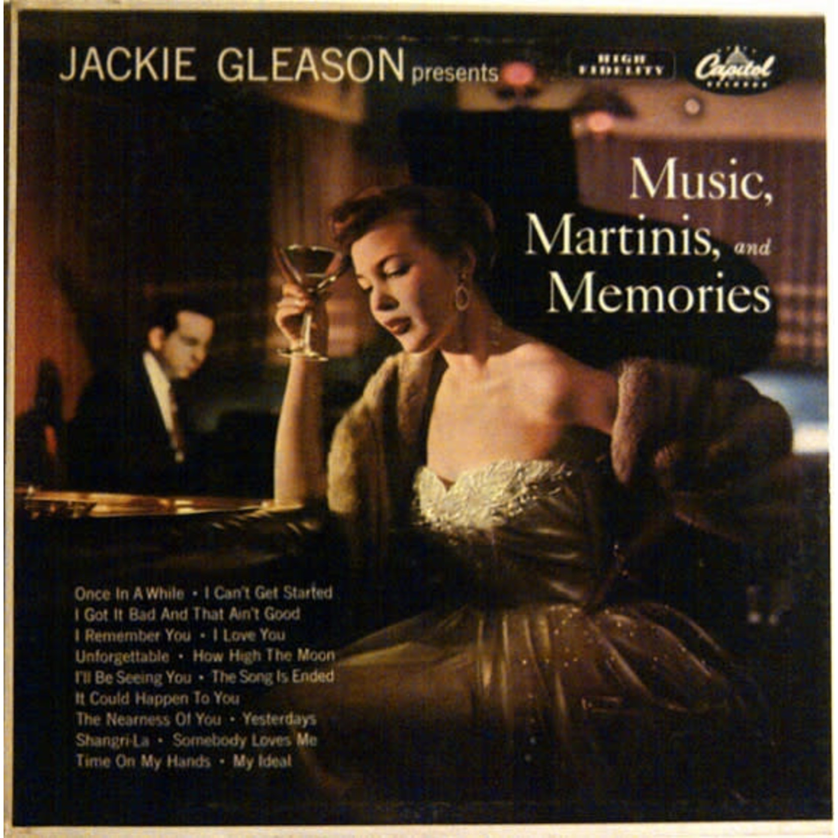 Jackie Gleason Jackie Gleason – Jackie Gleason Presents Music, Martinis, And Memories (LP, W509, G)