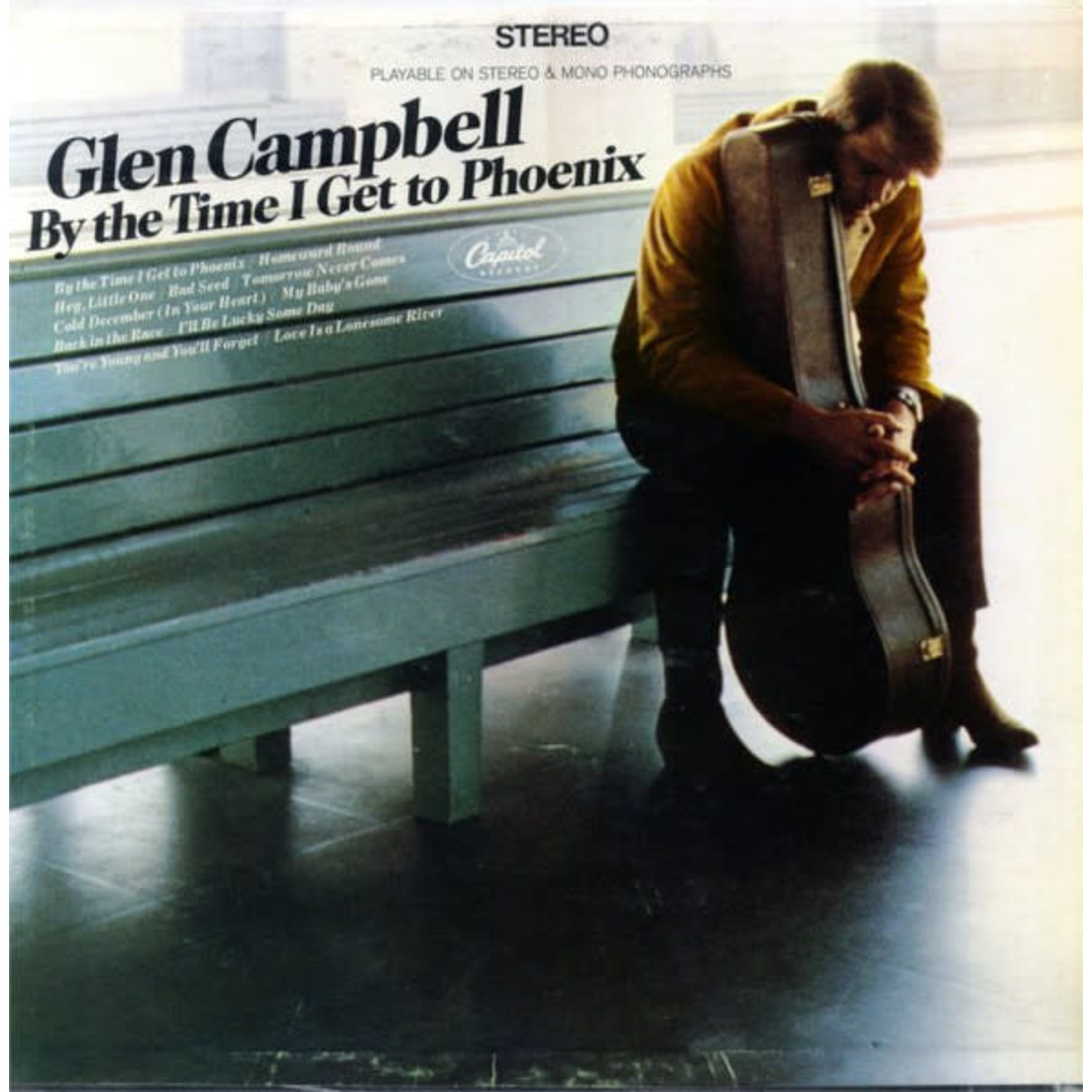 Glen Campbell Glen Campbell – By The Time I Get To Phoenix (G, 1967, LP, Stereo, Capitol Records – ST 2851, Canada)