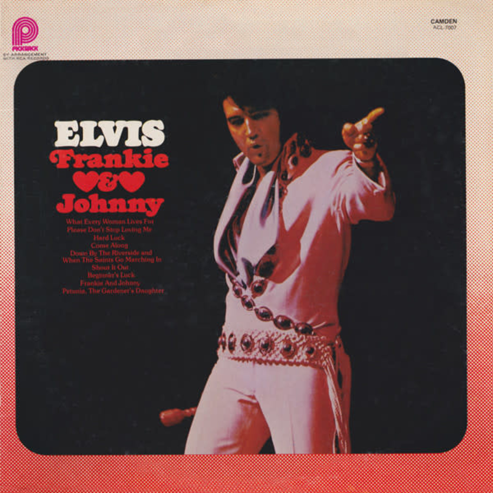 Elvis Presley Elvis Presley – Frankie & Johnny (VG, 1976, ACL-7007)