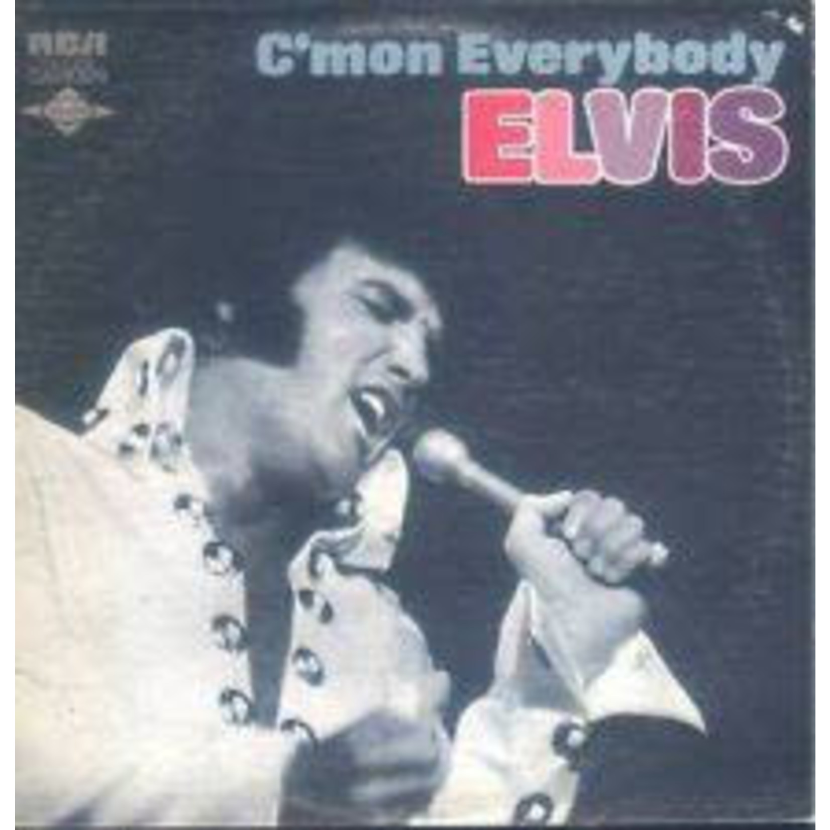 Elvis Presley Elvis Presley – C'mon Everybody (VG, 1971, LP, Mono, RCA Camden – CALX-2518)