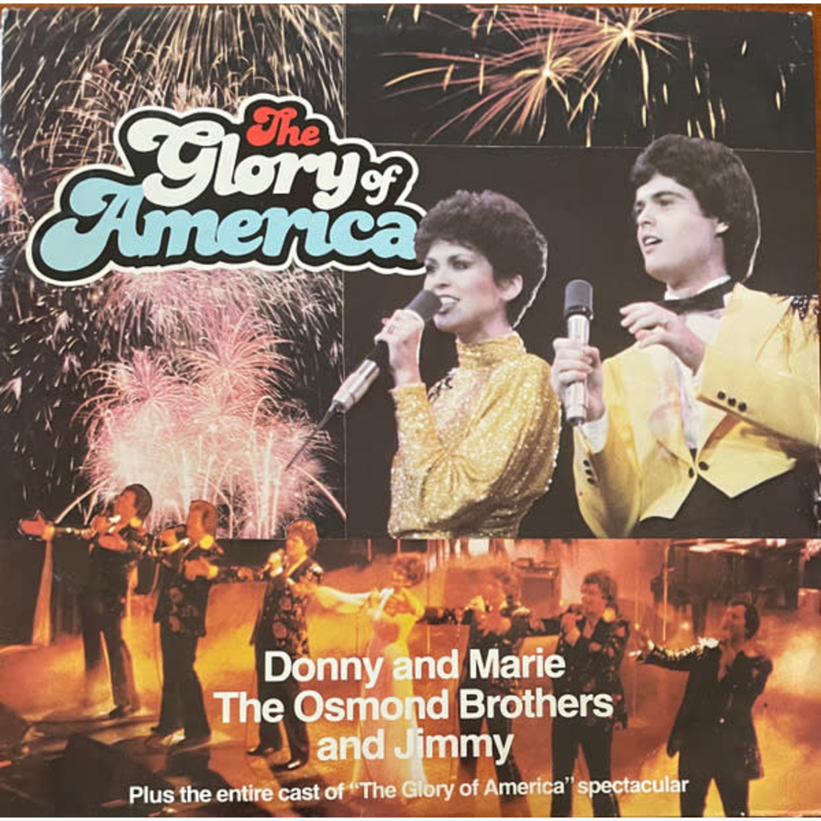 Donny & Marie Osmond Donny And Marie, The Osmond Brothers And Jimmy – The Glory Of America (VG, 1983)