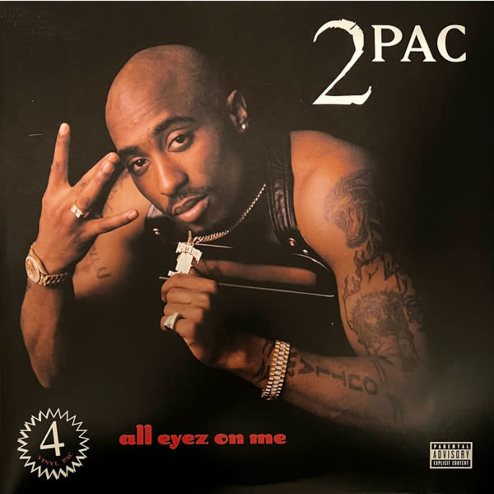 2Pac – All Eyez On Me (New, 4LP, 2022 Reissue)