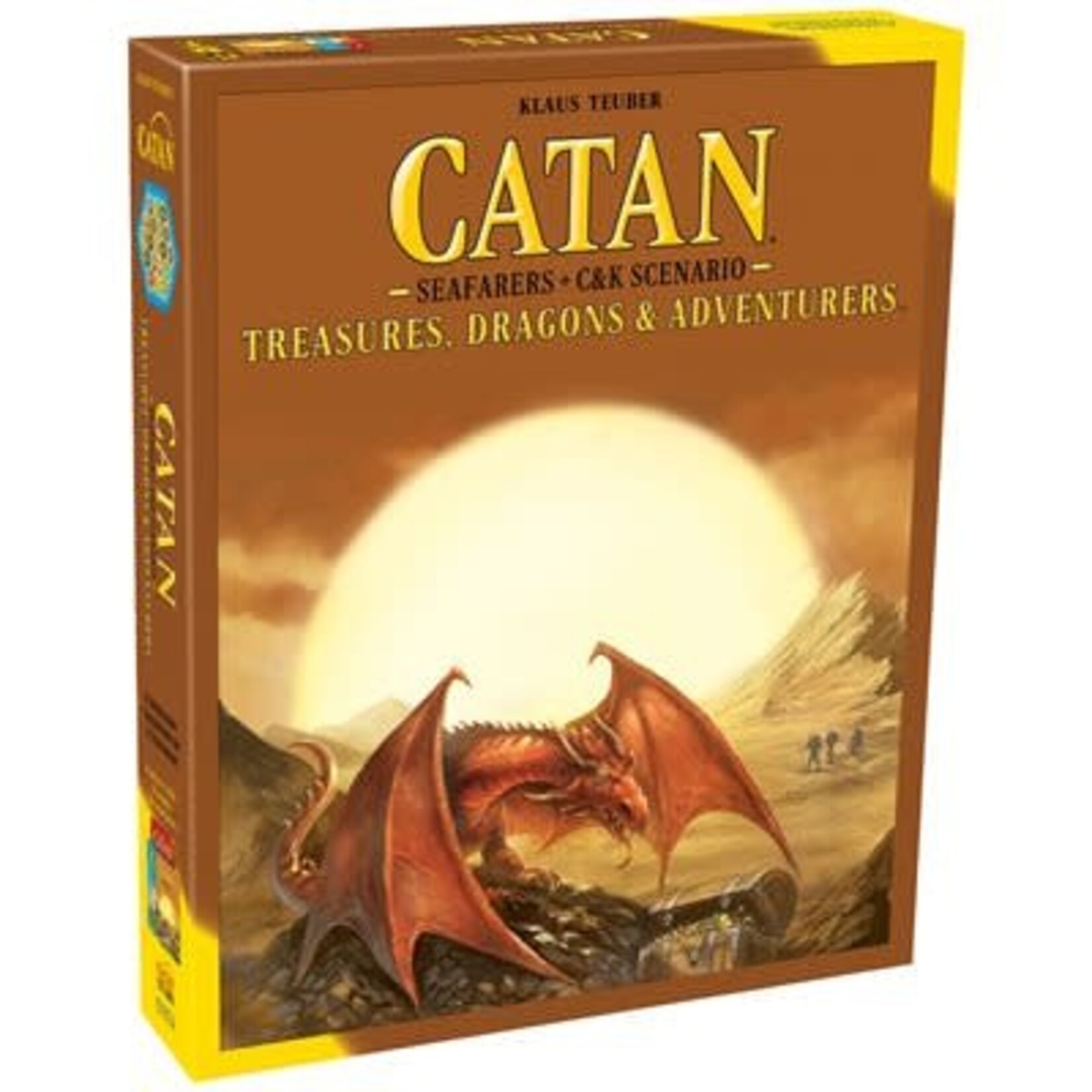 Catan:  Seafarers + C&K Scenario: Treasures, Dragons & Adventures