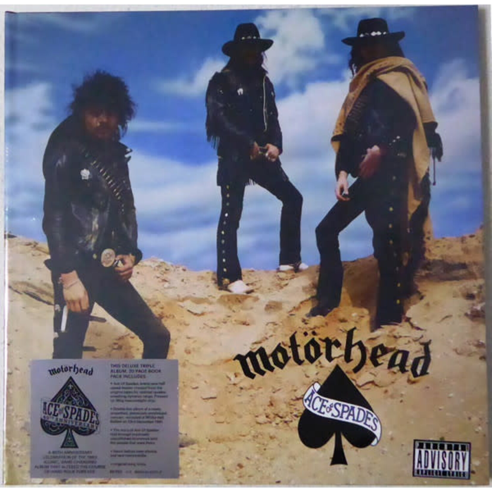 Motörhead – Ace Of Spades (40th Anniversary 3LP, Book Pack, New)