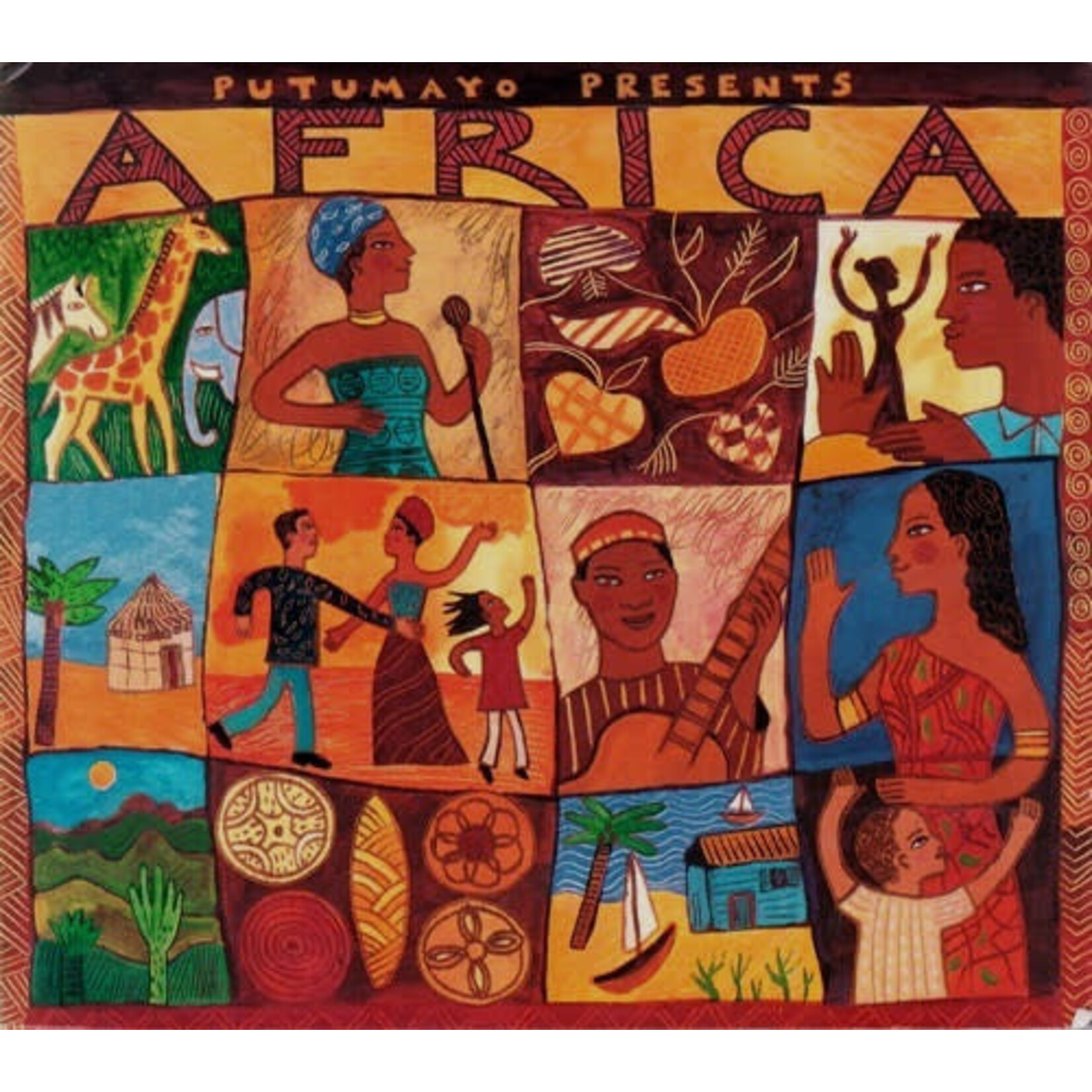 Various – Putumayo Presents Africa (CD, 1999, Putumayo World Music – PUTU 151-2)