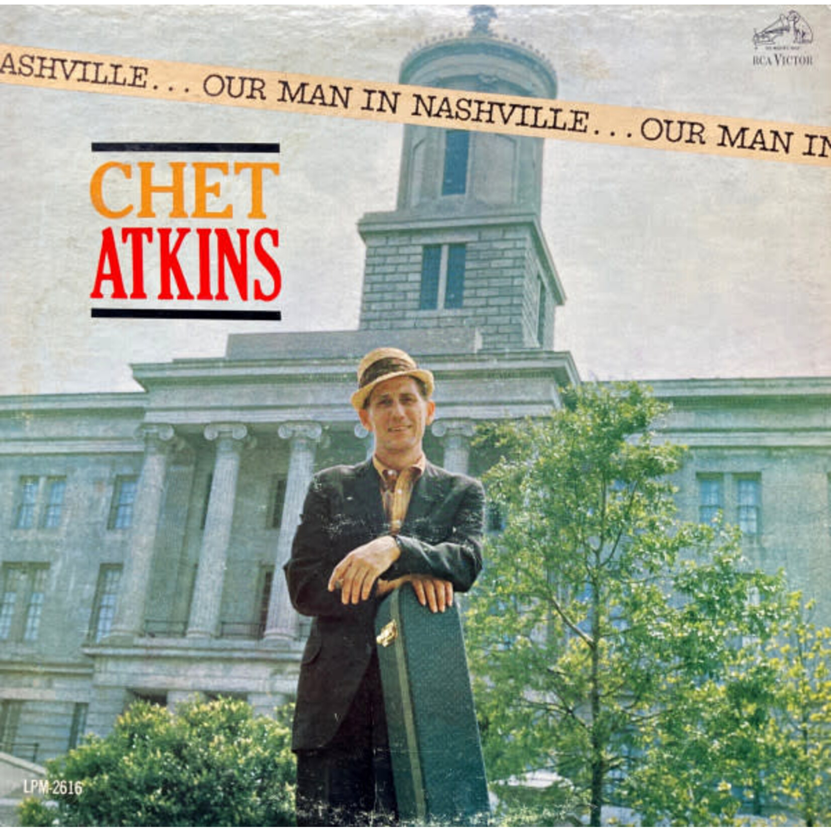 Chet Atkins Chet Atkins – Our Man In Nashville (VG, 1963, LP, Mono, RCA Victor – LPM-2616)
