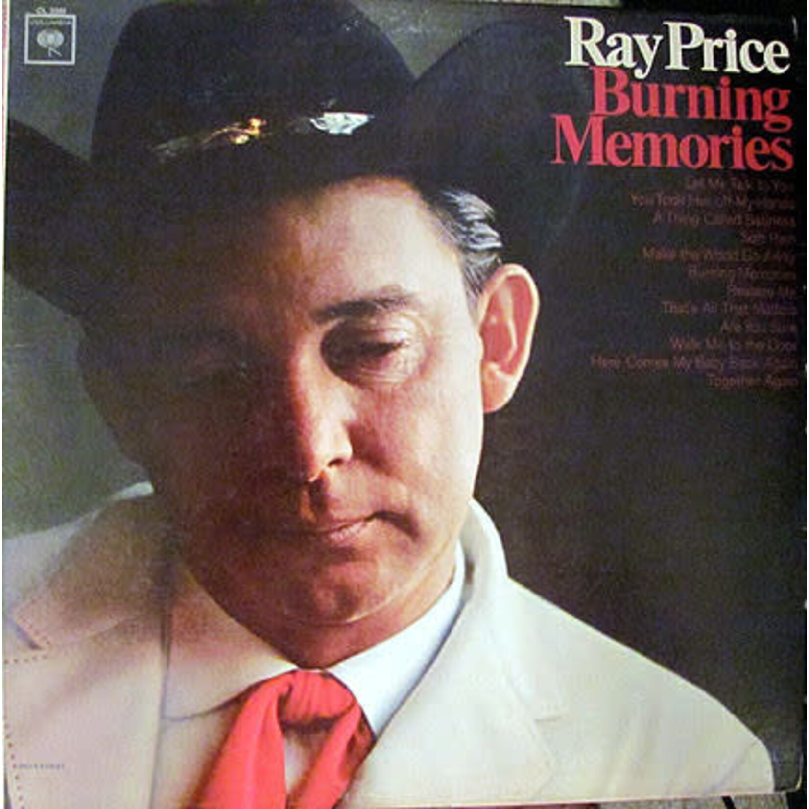 Ray Price Ray Price – Burning Memories (VG, 1964, LP, Columbia – CL 2289)