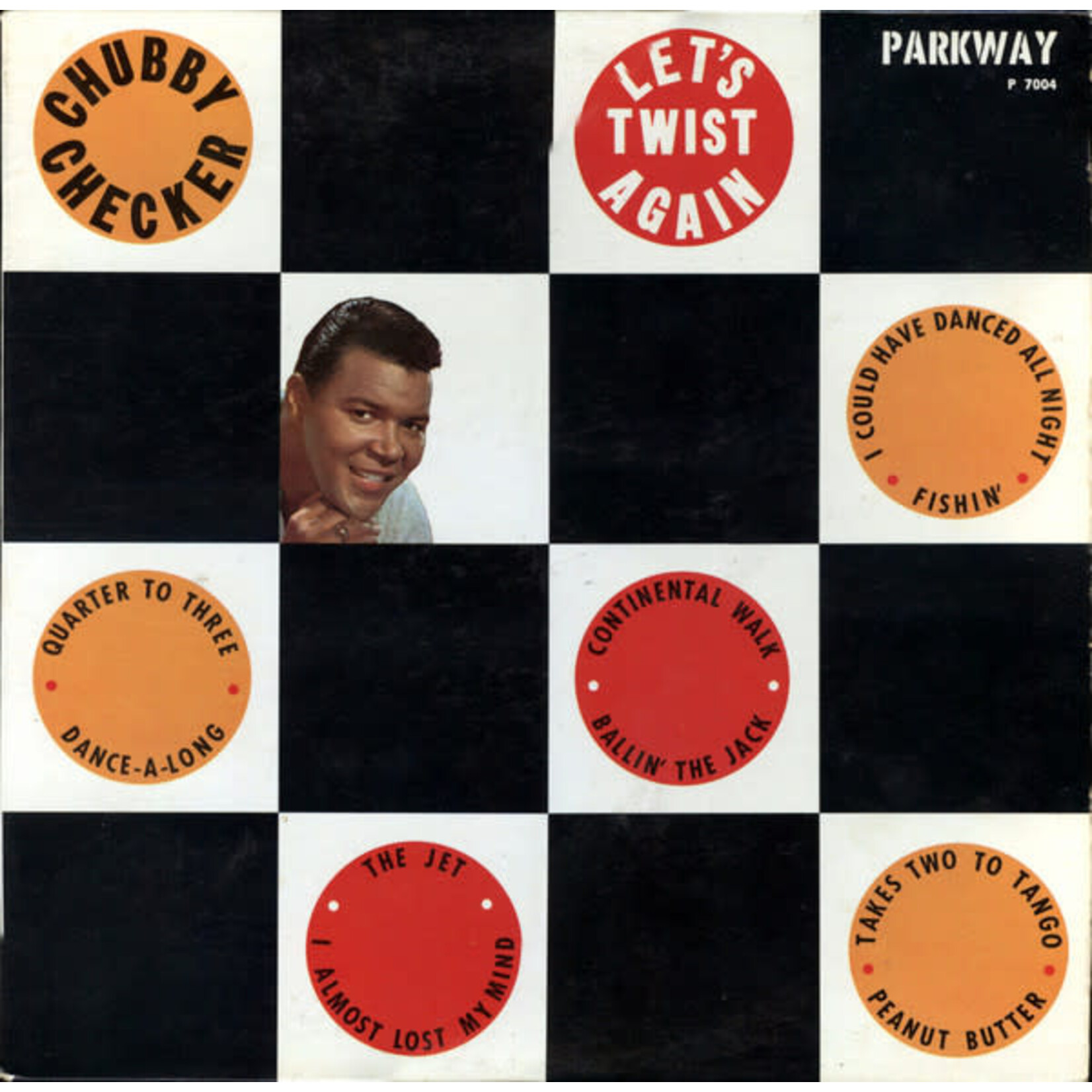 Chubby Checker Chubby Checker – Let's Twist Again (G, 1962, LP, Parkway – P-7004)