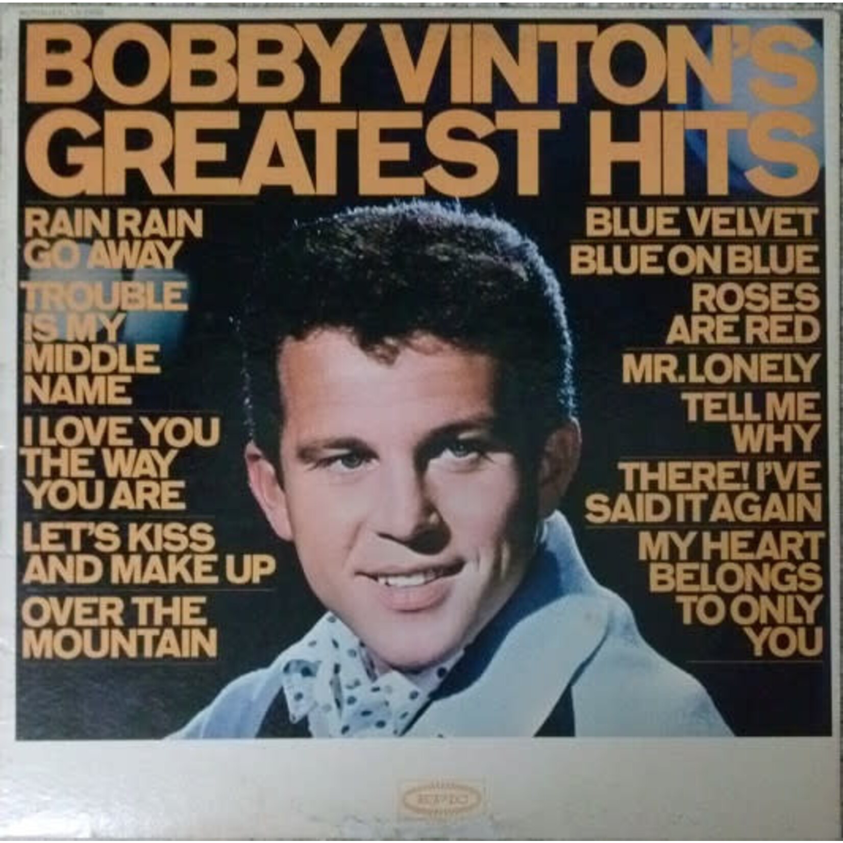 Bobby Vinton Bobby Vinton – Bobby Vinton's Greatest Hits (VG, 1964, LP, Epic – LN 24098)