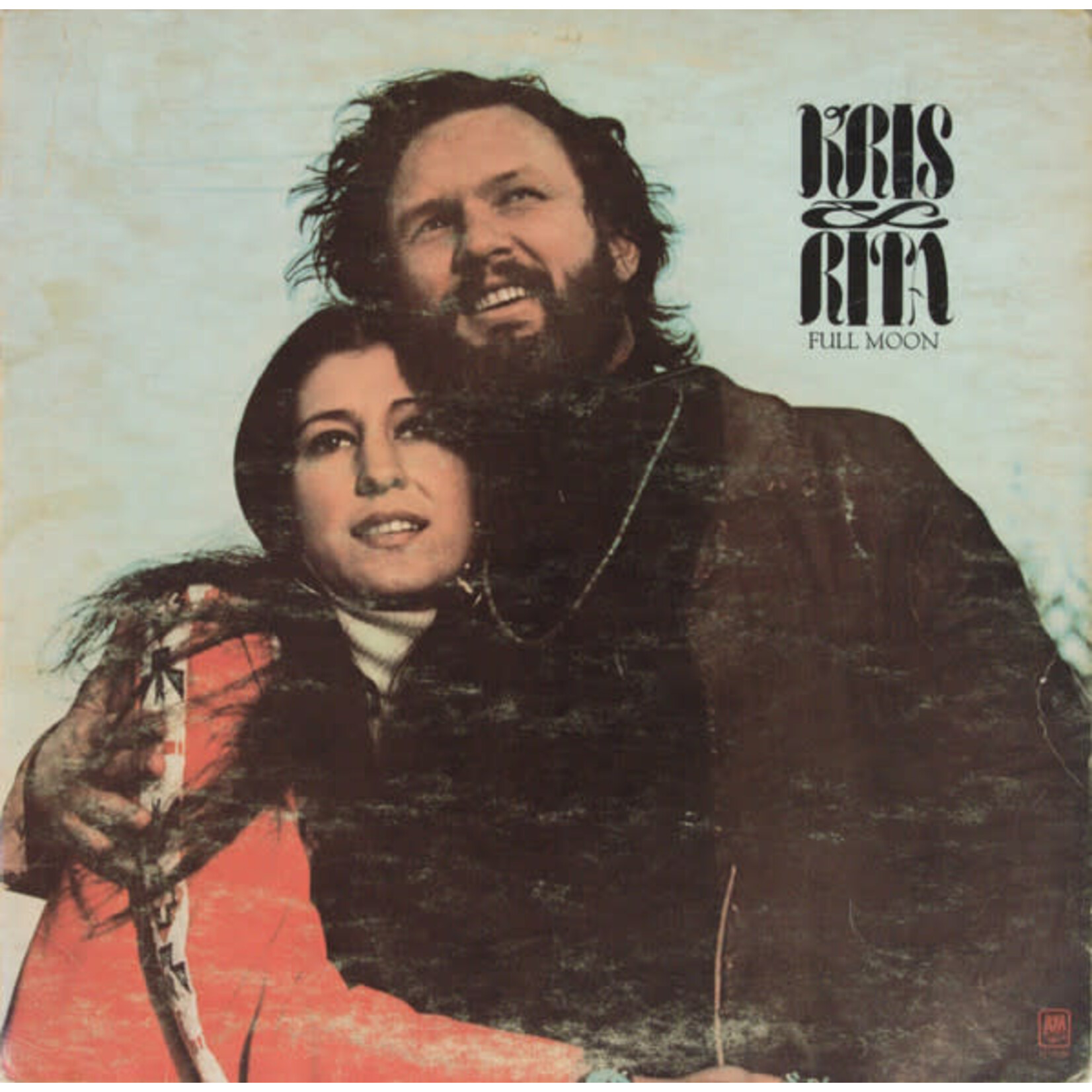 Kris Kristofferson Kris Kristofferson & Rita Coolidge - Full Moon (VG, 1973, LP, A&M Records – SP-4403)