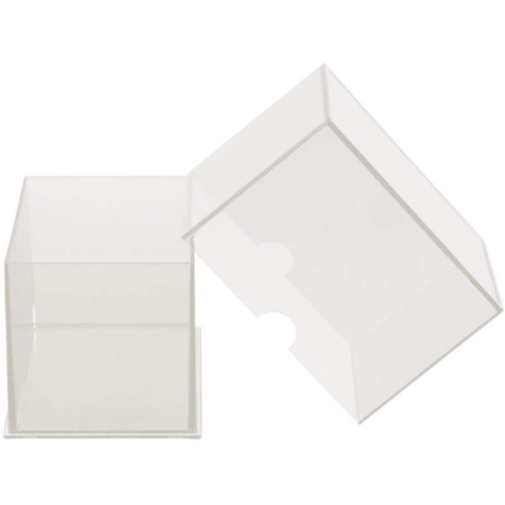 Ultra Pro Eclipse 2-Piece Deck Box 100+ Arctic White