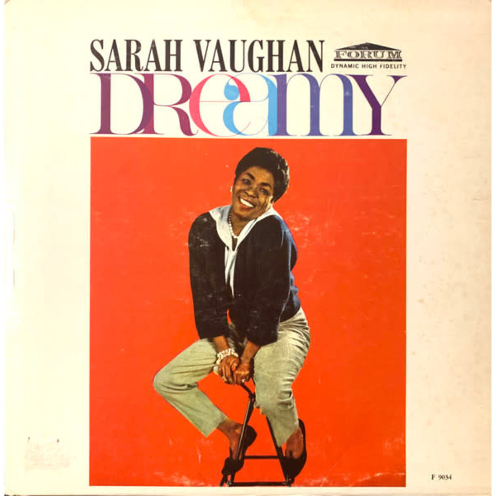 Sarah Vaughan Sarah Vaughan – Dreamy (VG, LP, Reissue, Forum – F-9034) SCAZ
