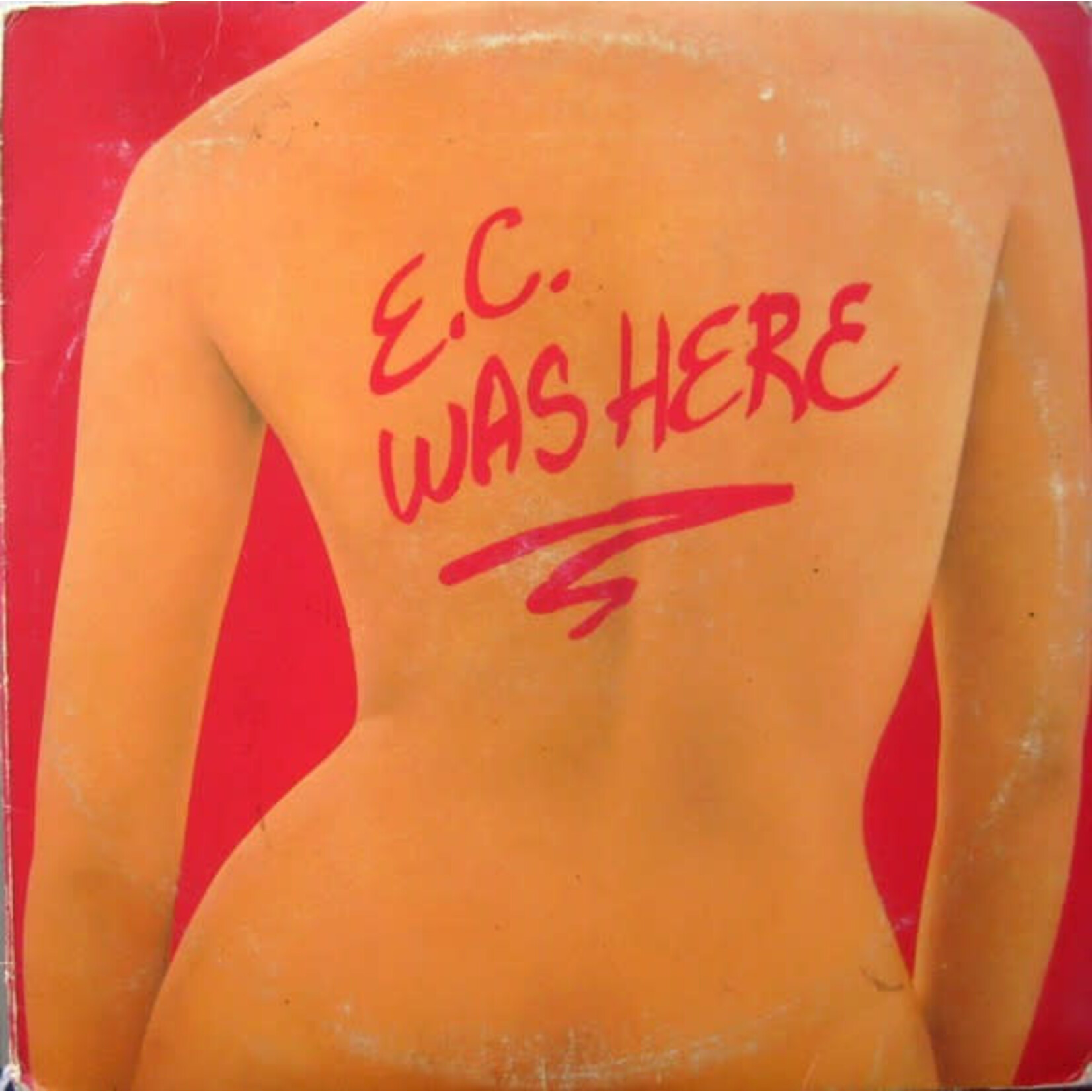 Eric Clapton Eric Clapton – E.C. Was Here (VG, 1975, LP, RSO – SO 4809) SCAZ