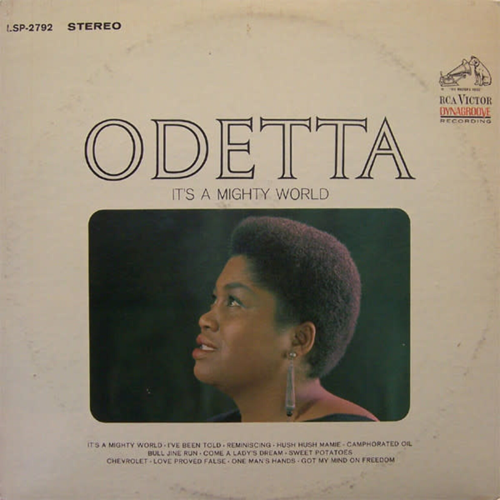 Odetta – It's A Mighty World (VG, 1964, LP, RCA Victor – LSP-2792)