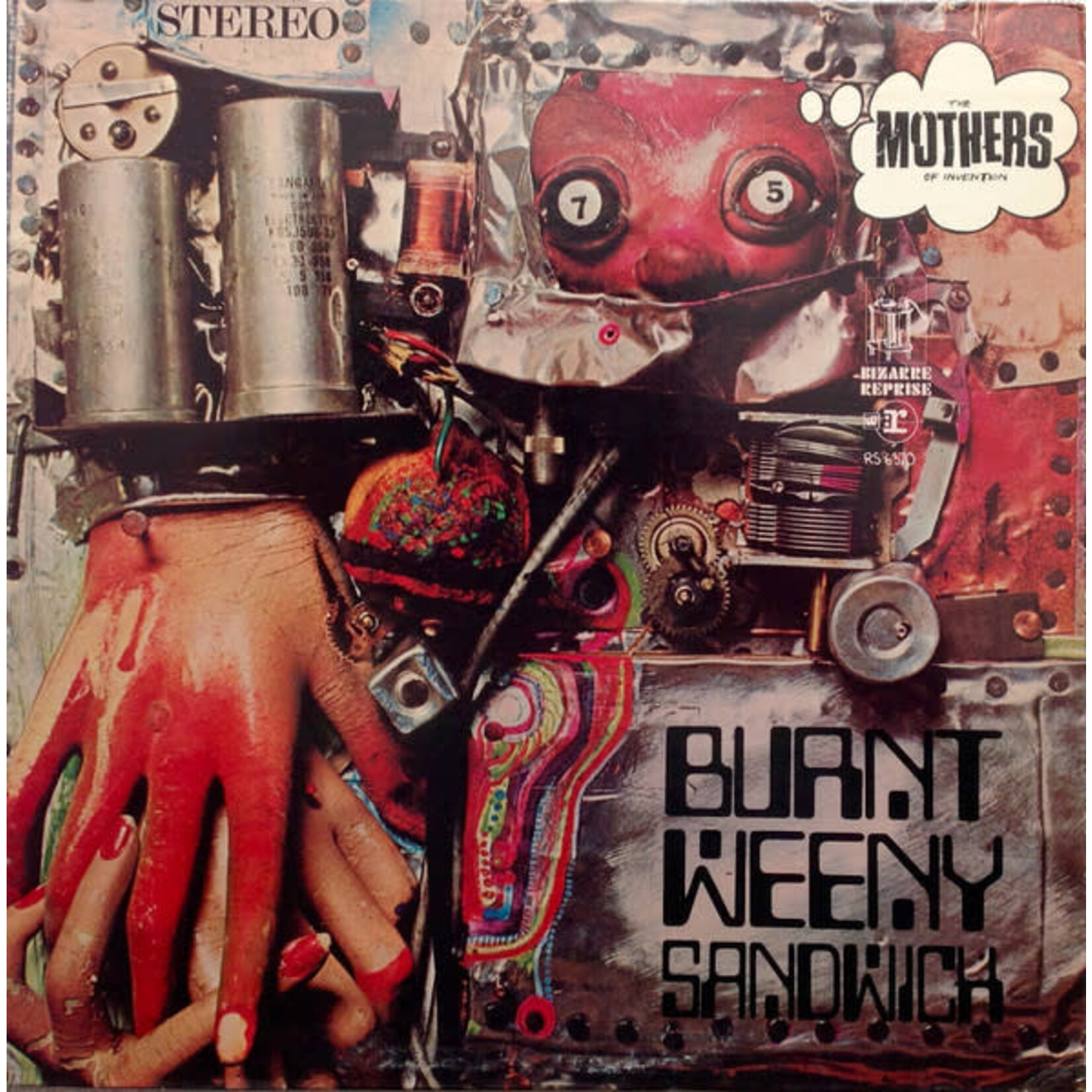 Frank Zappa Frank Zappa / The Mothers Of Invention – Burnt Weeny Sandwich (G, 1970, Reprise Records – RS 6370)
