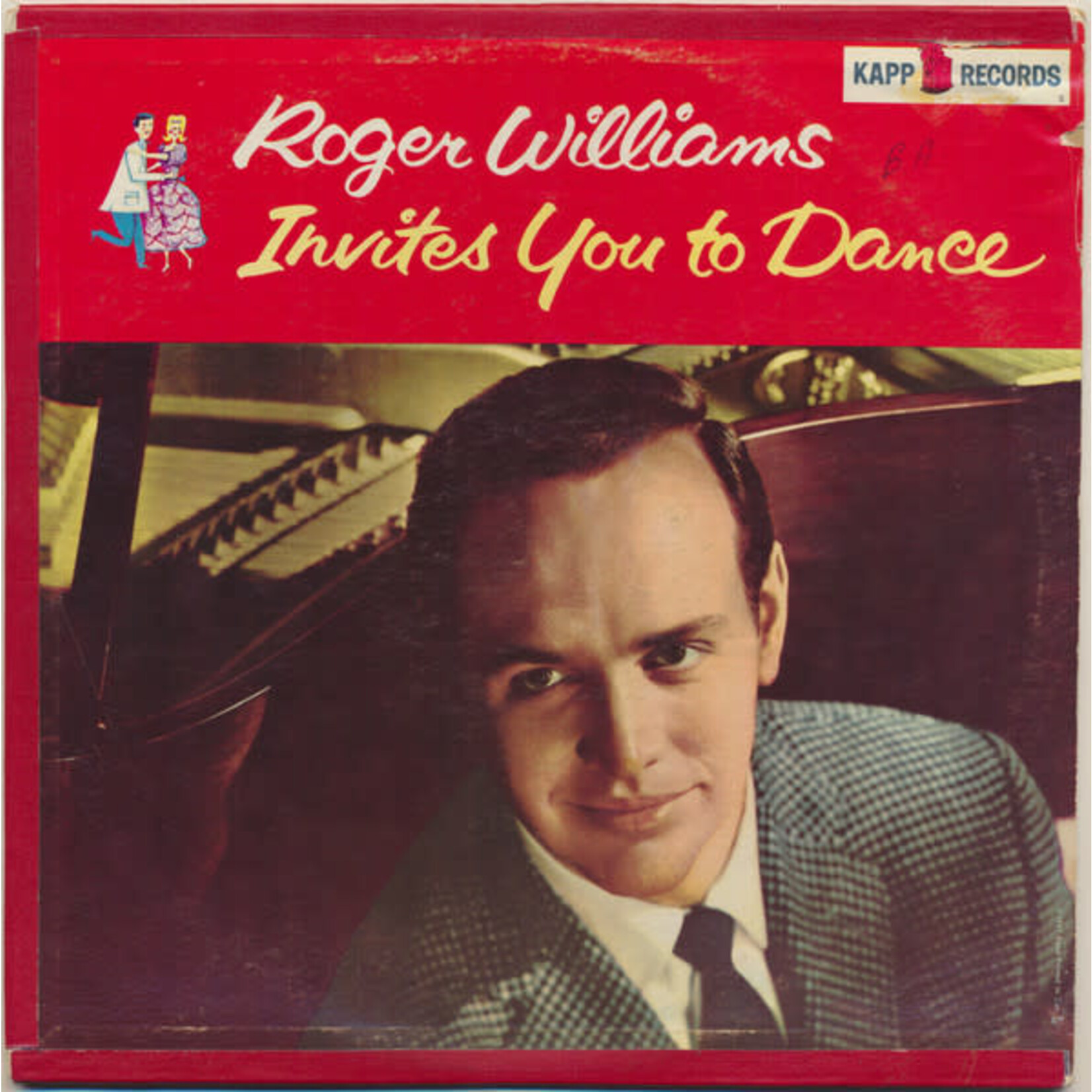 Roger Williams – Invites You To Dance (G+, 1961, LP, Kapp Records – KL-1222)
