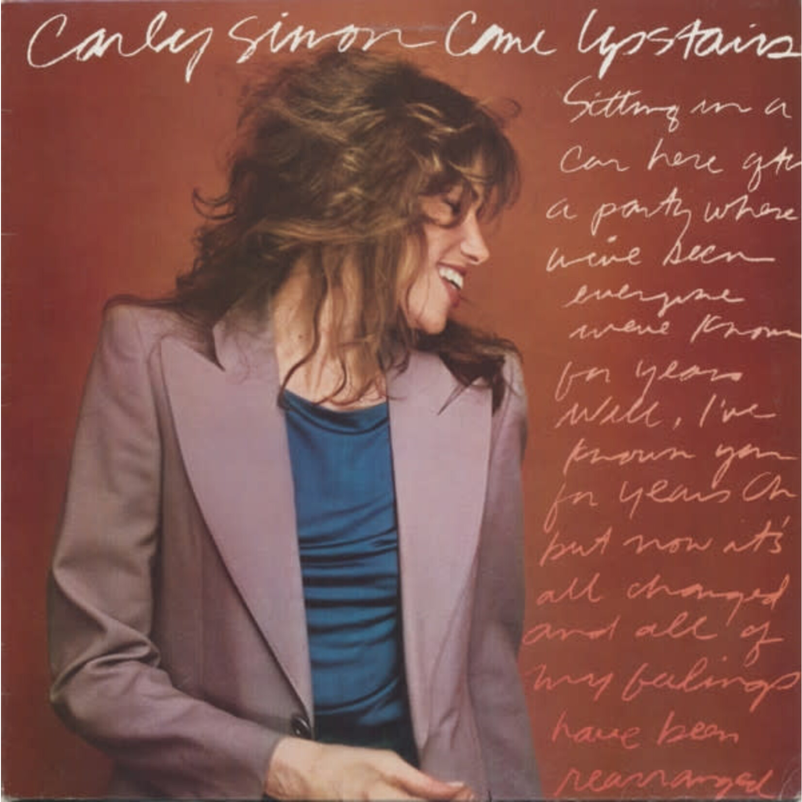 Carly Simon Carly Simon – Come Upstairs (VG, 1980, LP, Warner Bros. Records – BSK 3443)