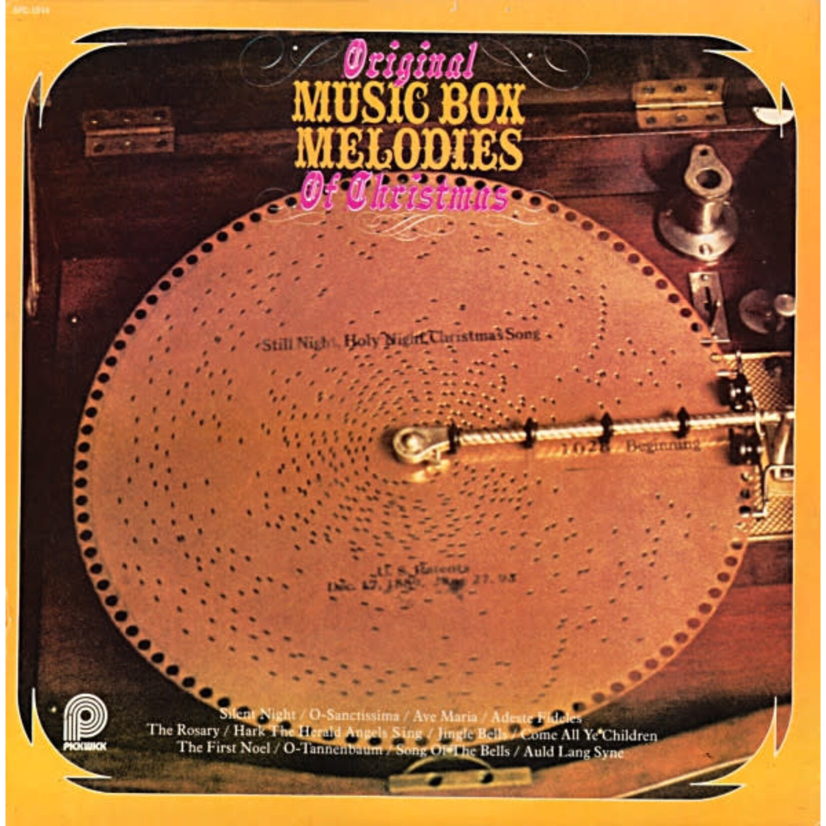 Original Music Box Melodies Of Christmas (FACTORY SEALED, LP, Pickwick – SPC-1014) SCAZ