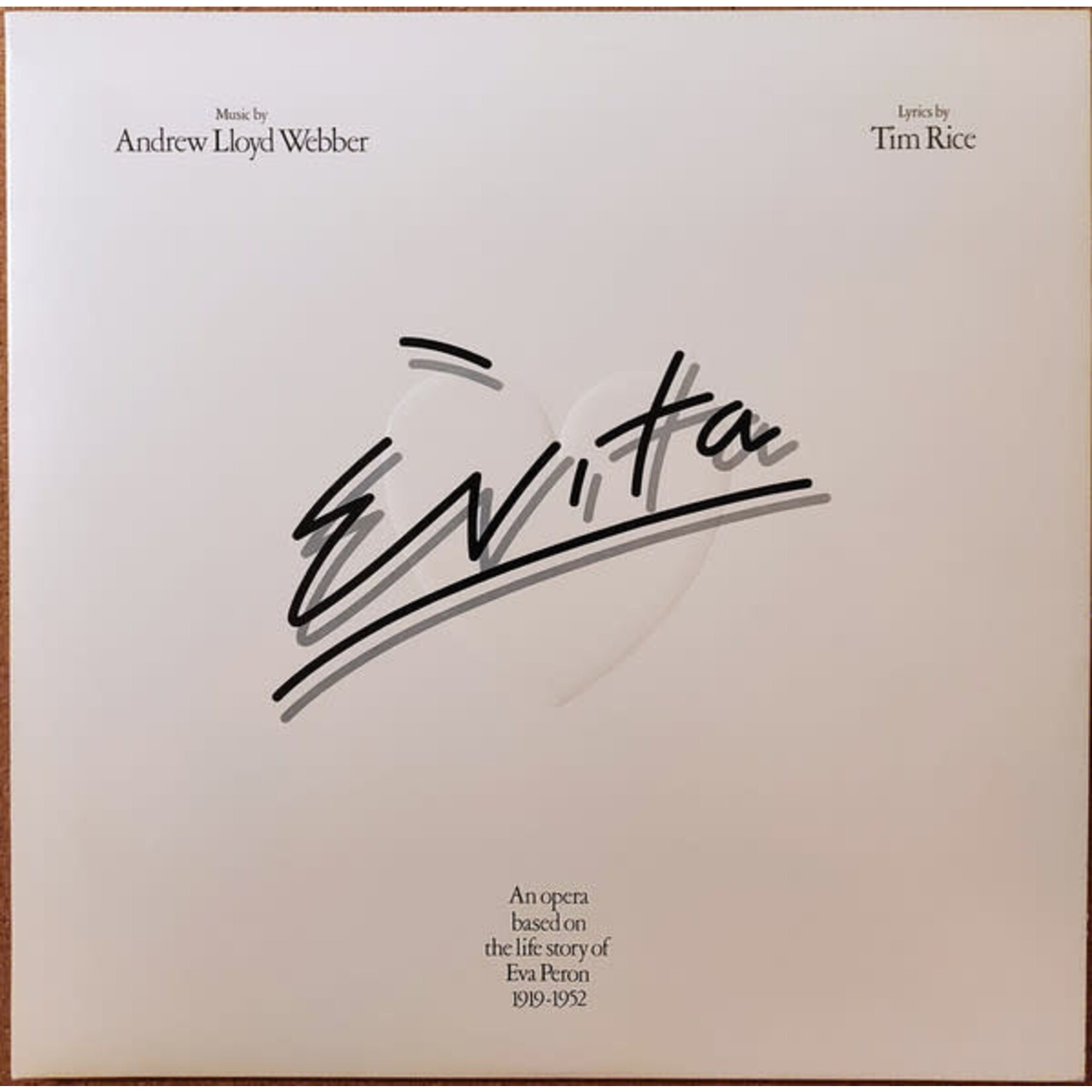 Andrew Lloyd Webber And Tim Rice – Evita (VG, 1976, 2LP, Embossed Gatefold, MCA Records – MCX 503)