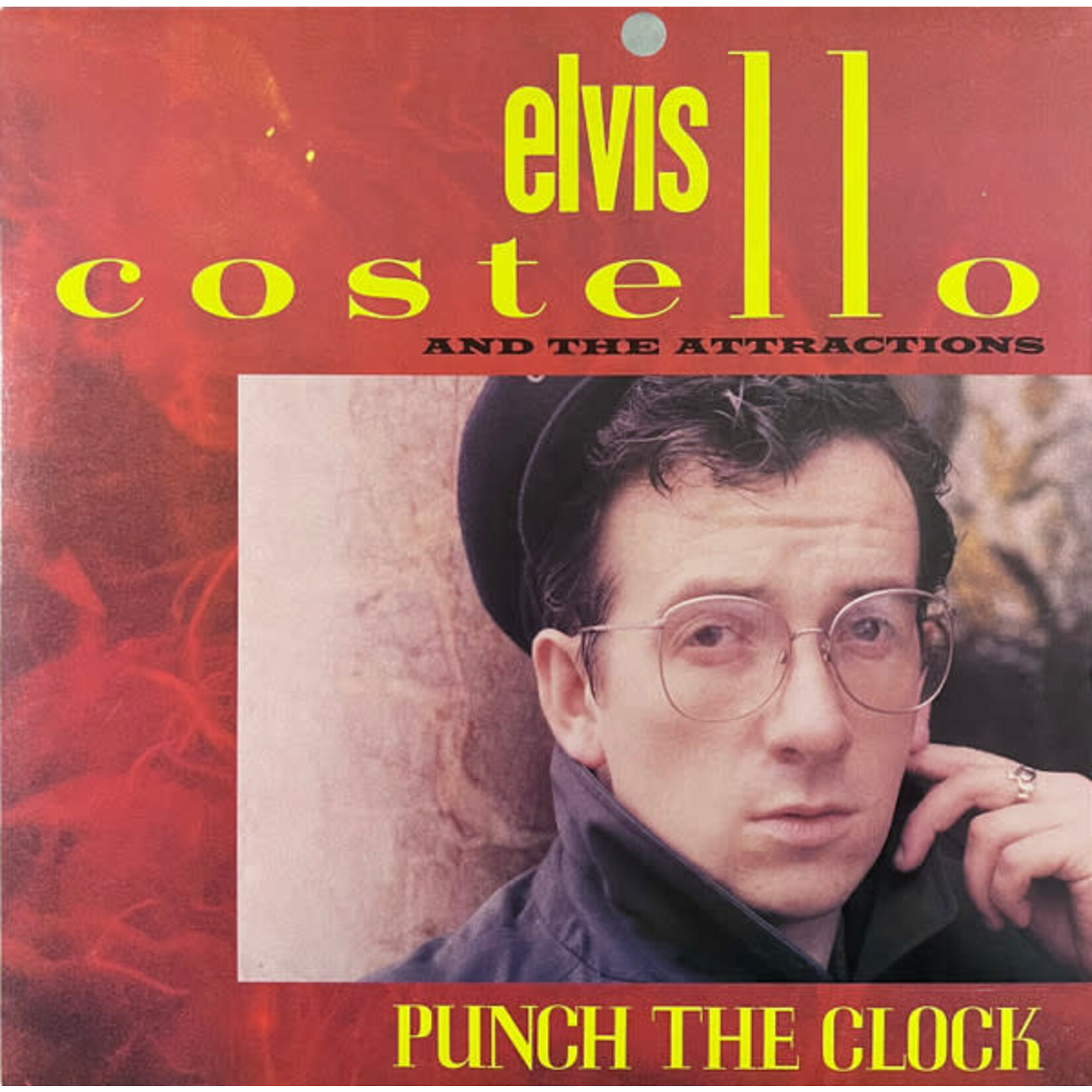Elvis Costello & The Attractions – Punch The Clock (VG, 1983, LP, Columbia – FC 38897, Columbia – 38897)