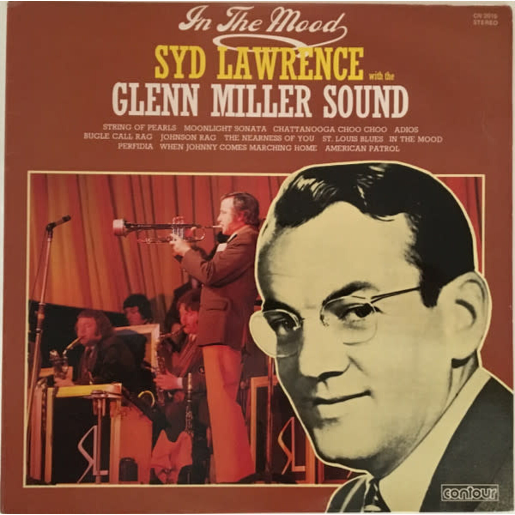 Syd Lawrence With The Glenn Miller Sound – In The Mood (VG, LP, Contour – CN 2015, UK)