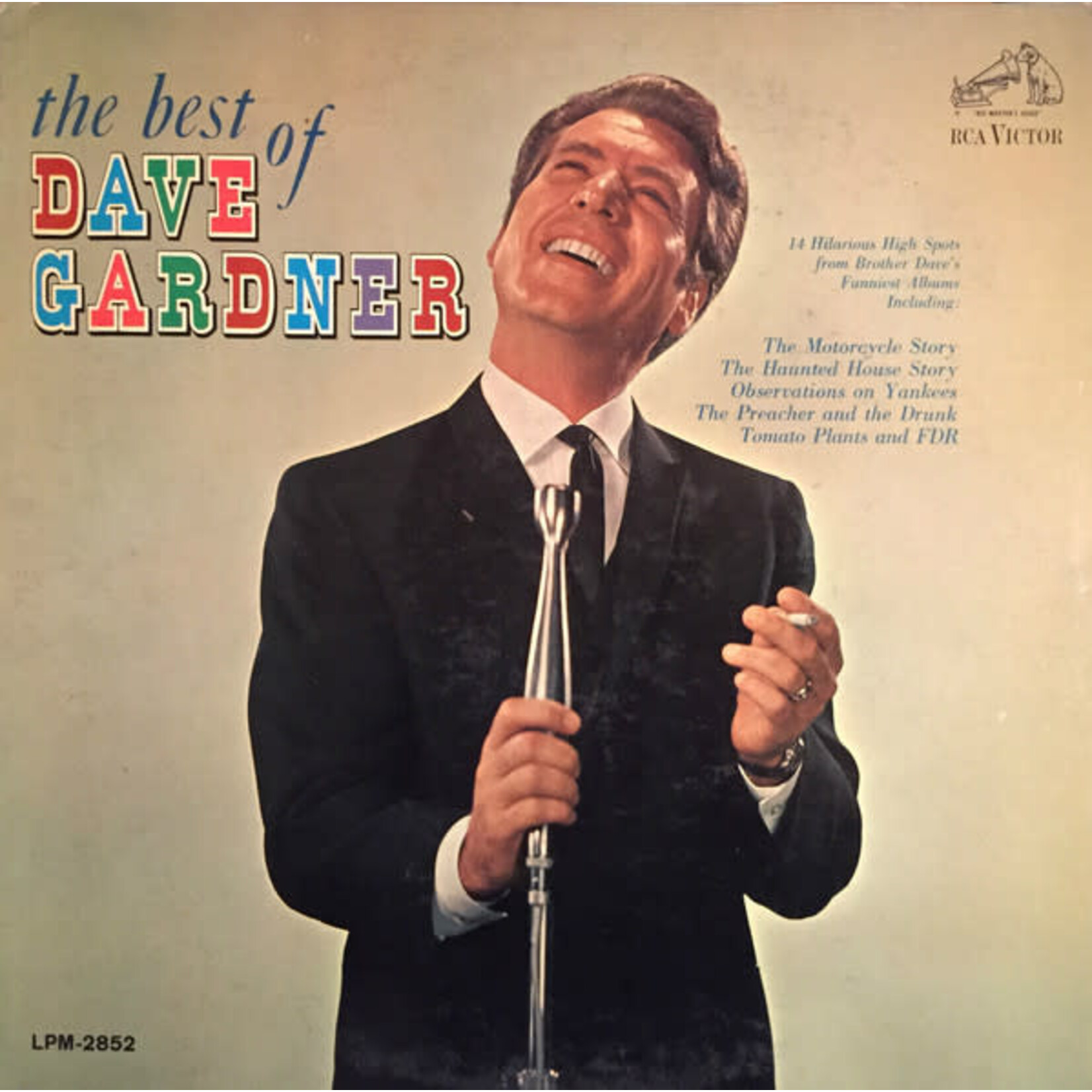 Dave Gardner – The Best Of Dave Gardner (G+, 1964, LP, RCA Victor – LPM-2852)