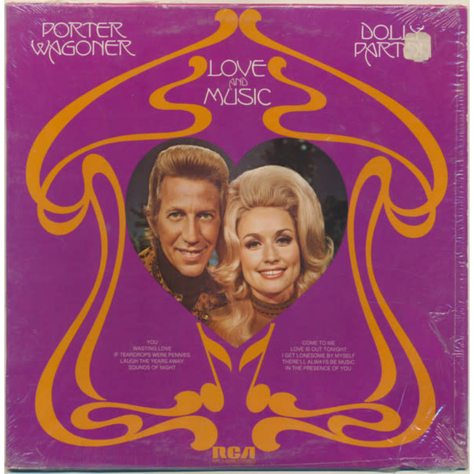 Porter Wagoner And Dolly Parton – Love And Music (VG, 1973, LP, RCA Victor – APL1-0248)
