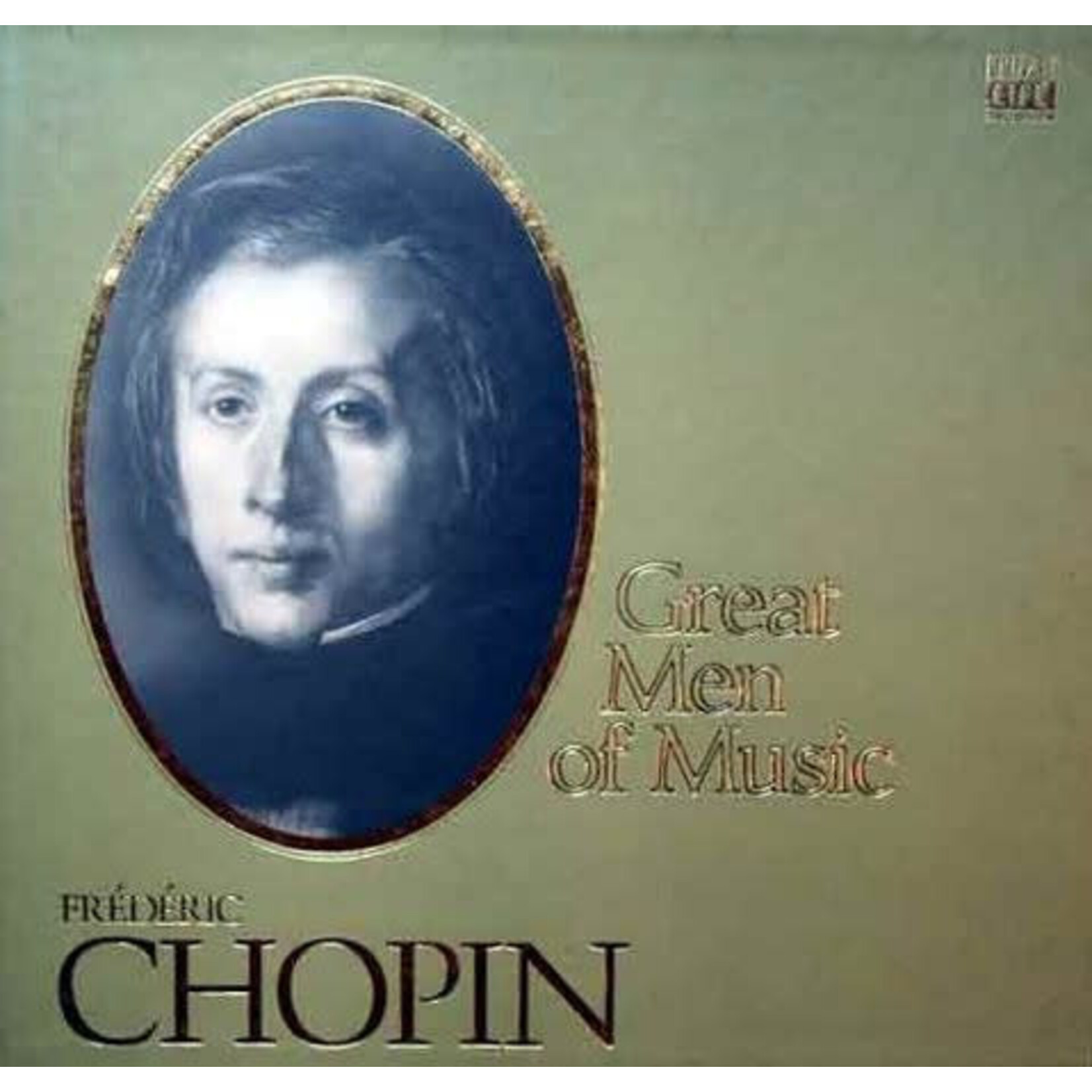 Chopin Frédéric Chopin – Great Men Of Music (VG+, 1977, 4xLP, Box Set, Time Life – STL 555)