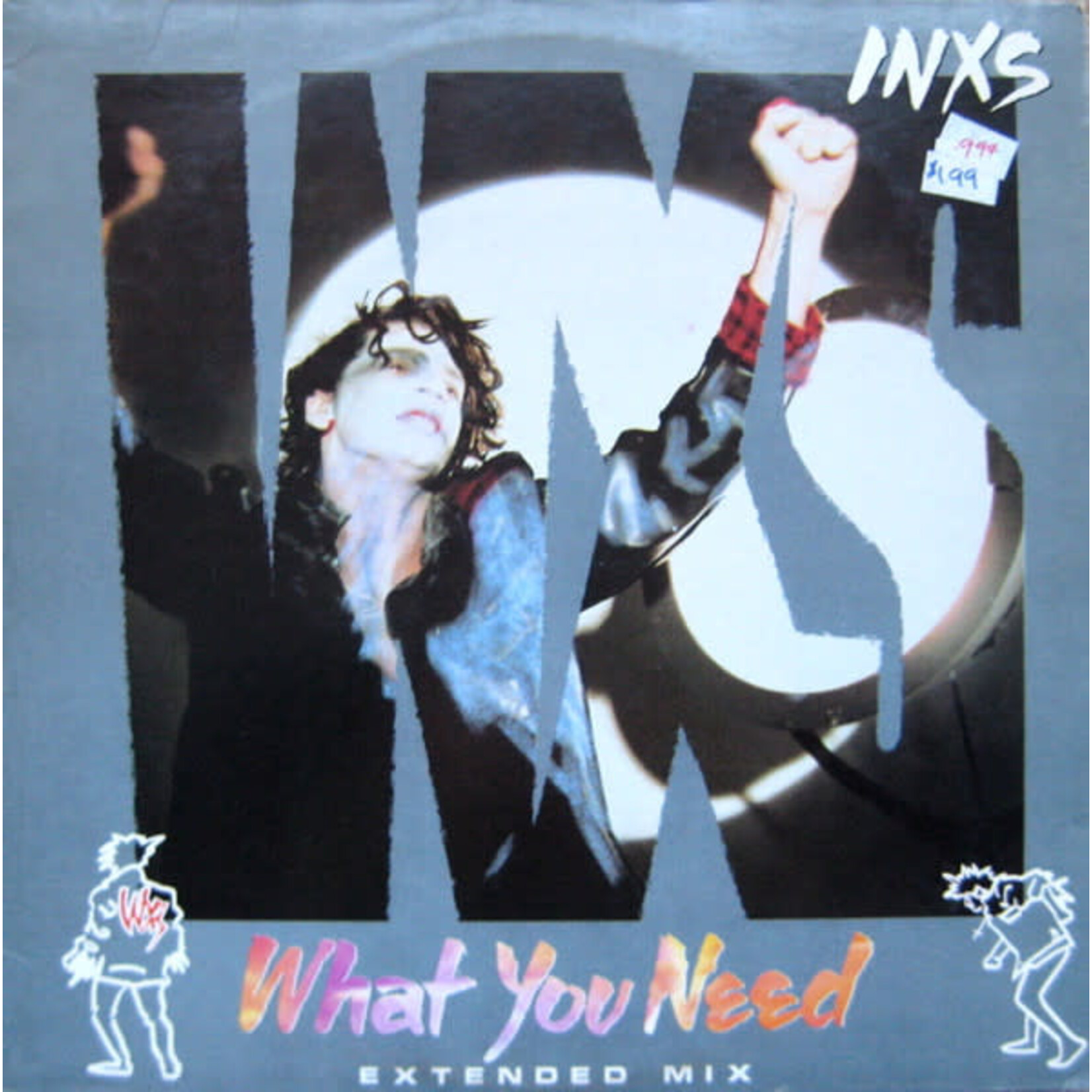 INXS INXS – What You Need (Extended Mix) (VG+, 1985, LP, Vinyl, 12", 33 ⅓ RPM, Atlantic – 78 68320)