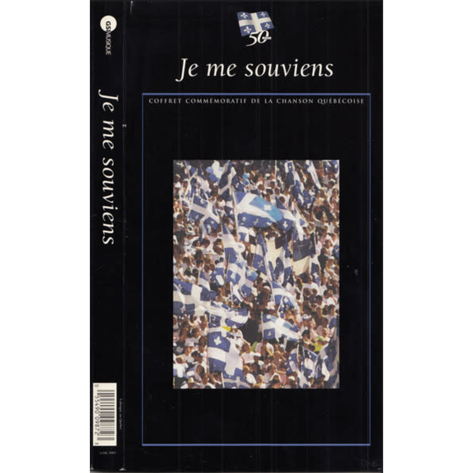 Various – Je Me Souviens: Coffret Commémoratif De La Chanson Québécoise (3xCD, with 60-page booklet)