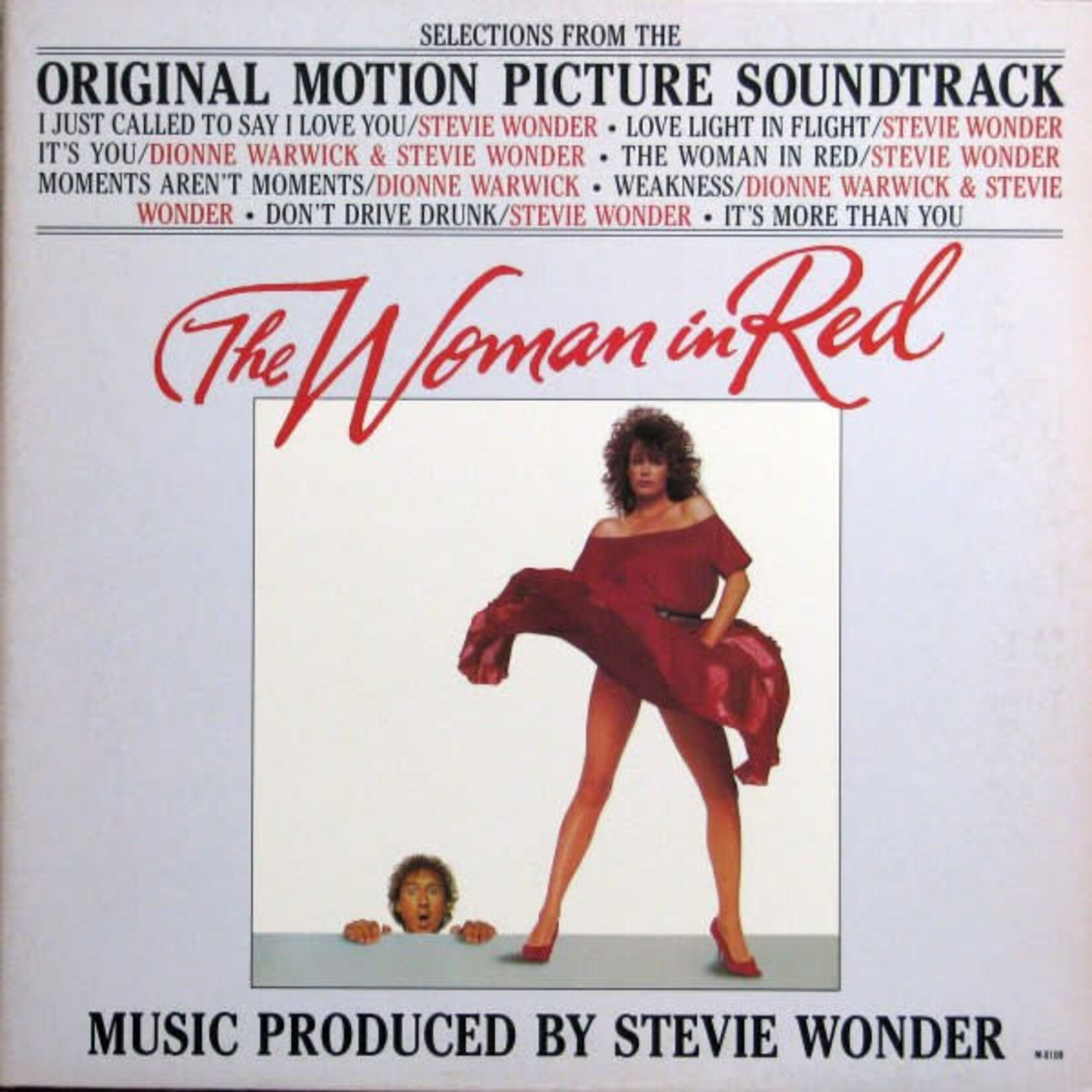 Stevie Wonder Stevie Wonder – The Woman In Red (VG+, 1984, LP, Gatefold, Motown – M 6108)