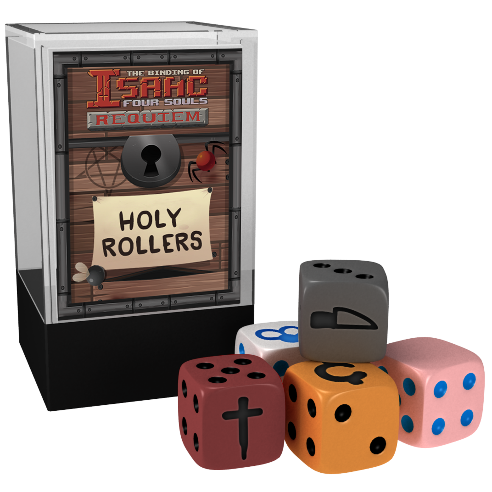 The Binding of Isaac Four Souls: Holly Rollers Dice