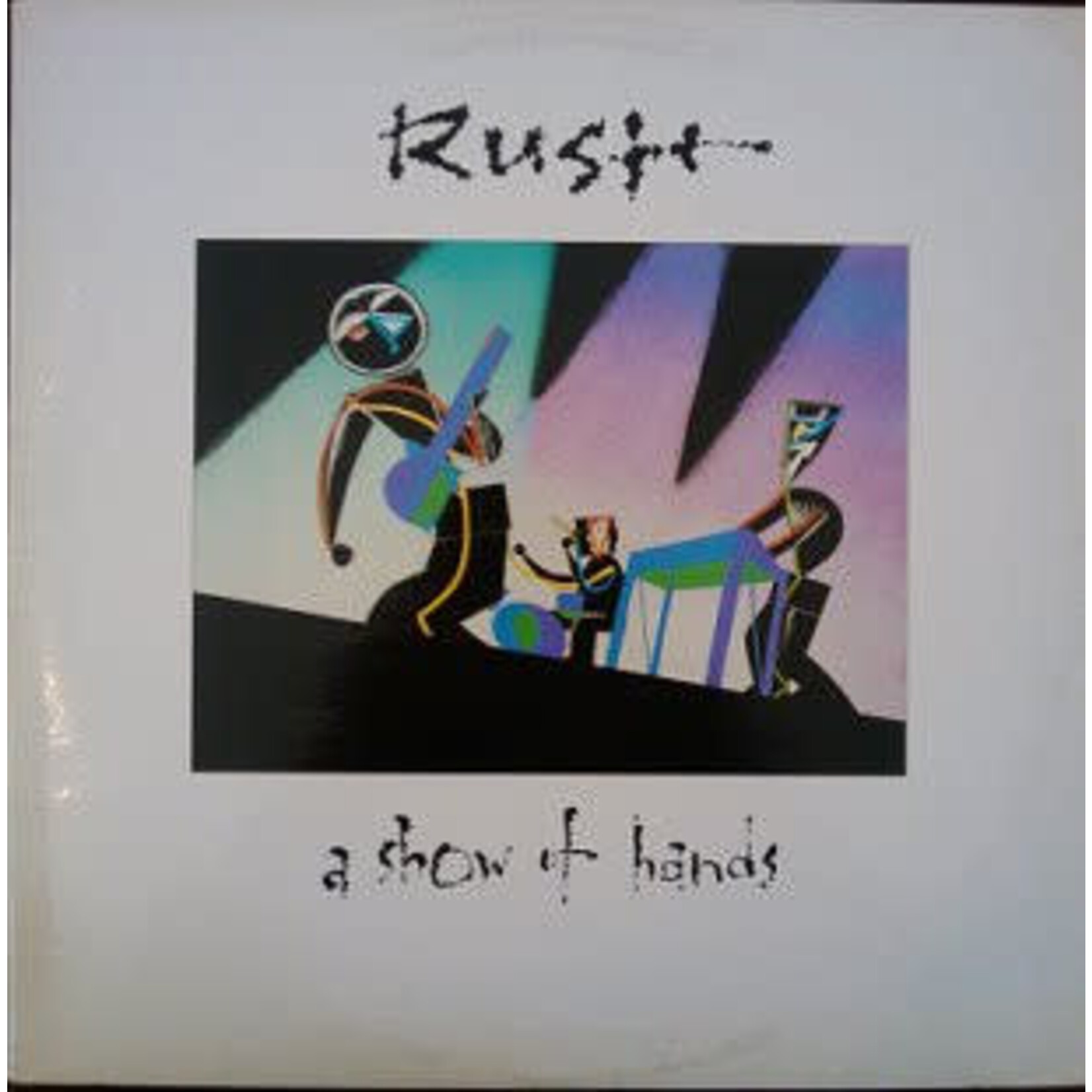 Rush Rush – A Show Of Hands (VG, 2LP, Anthem (5) – A1-1055, 1989, Canada)