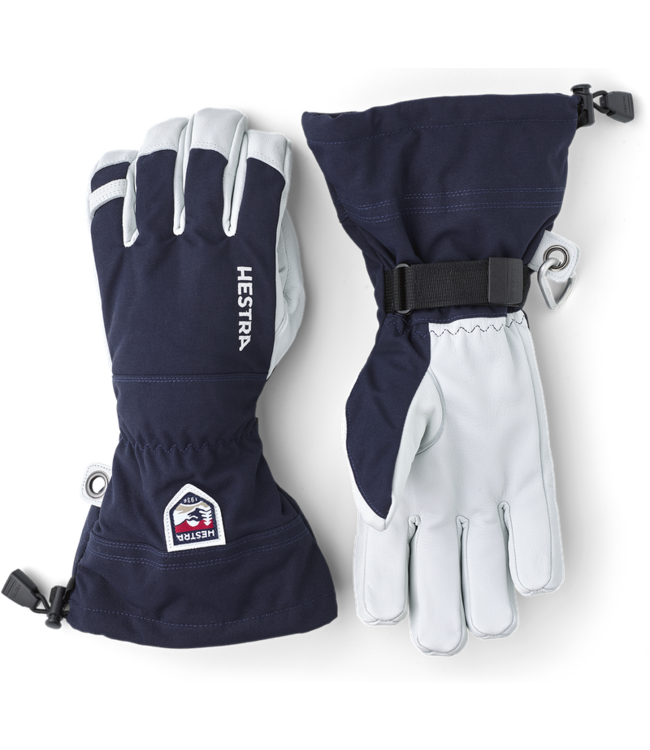Hestra Unisex Army Leather Heli Ski 5-finger Glove