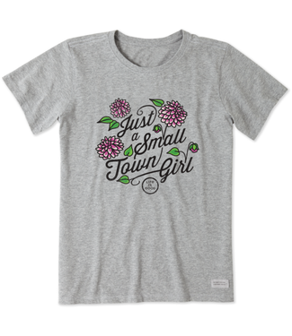 Life is Good LIFE IS GOOD WOMEN'S JUST A SMALL TOWN GIRL CRUSHER TEE
