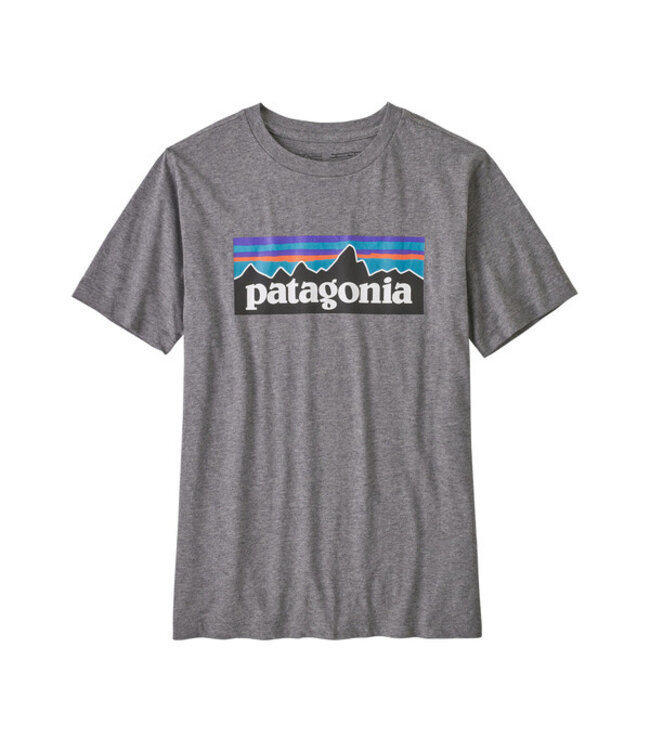 Patagonia Boys' Regenerative Organic Certified Cotton P-6 Logo T-Shirt
