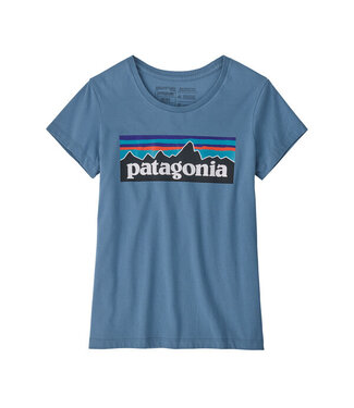Patagonia Patagonia Girls' Regenerative Organic Certified Cotton P-6 Logo T-Shirt