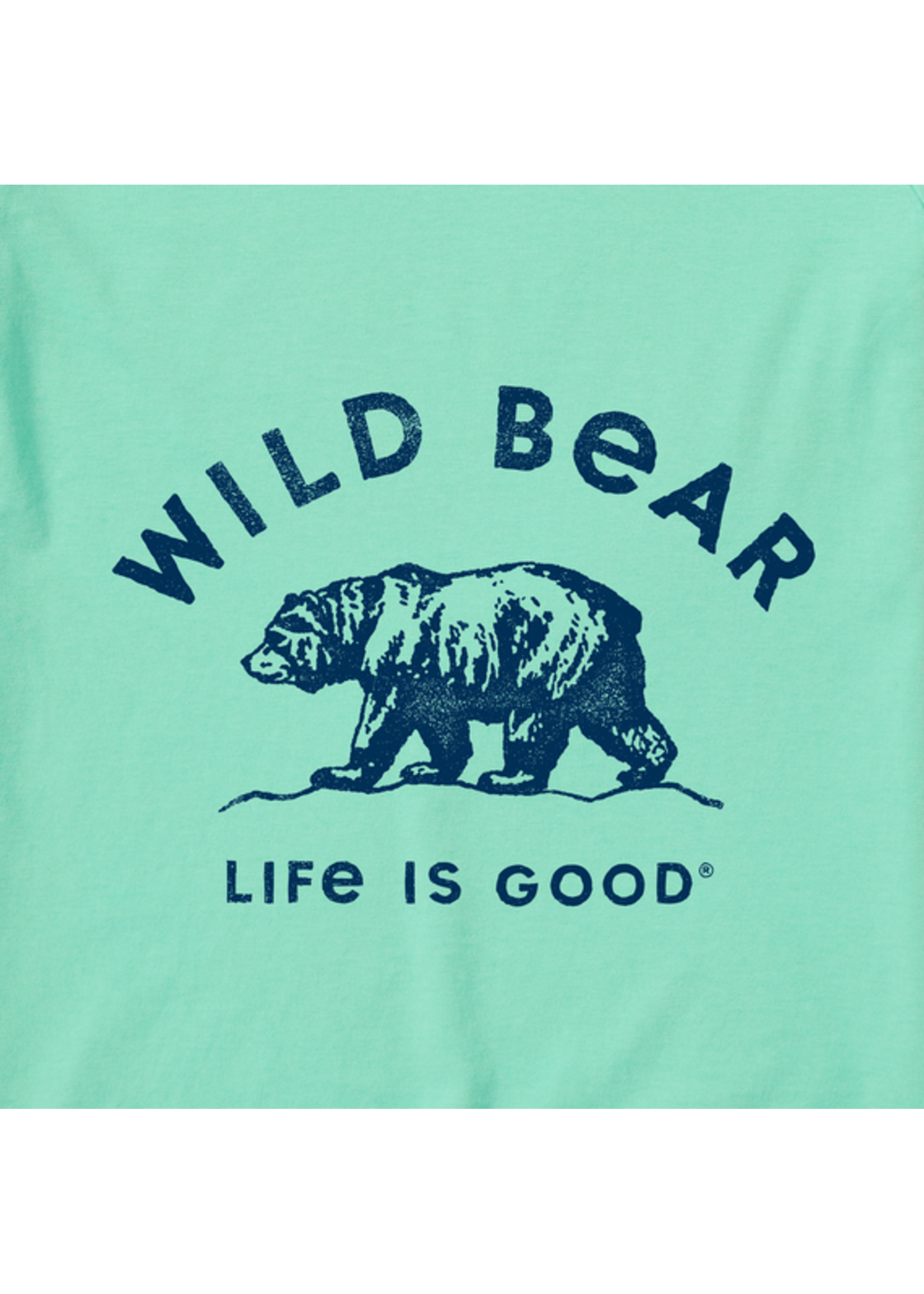 Life is Good Life is Good Kids Wild Bear Outdoors Crusher Tee