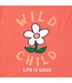 Life is Good Toddler Wild Child Flower Crusher Tee