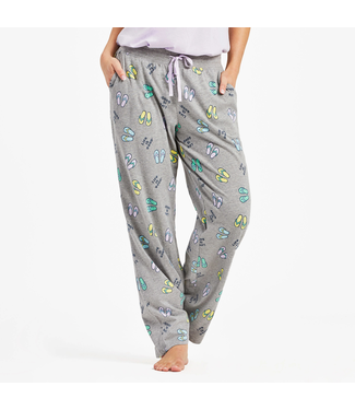 Life is Good Life is Good Women's Flip Flop Pattern Snuggle Up Sleep Pant