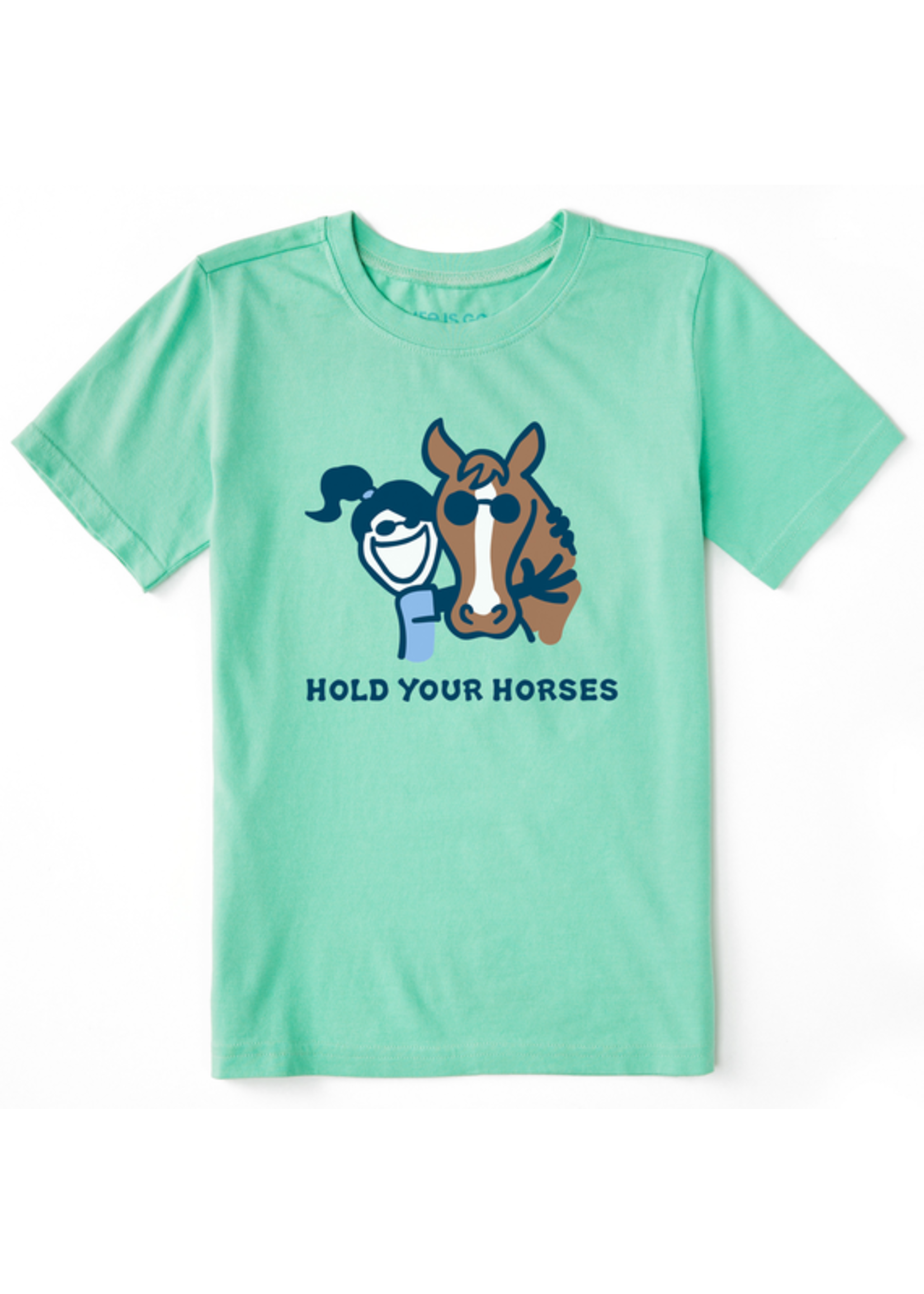 Life is Good Life is Good Kids Hold Your Horses Crusher Tee